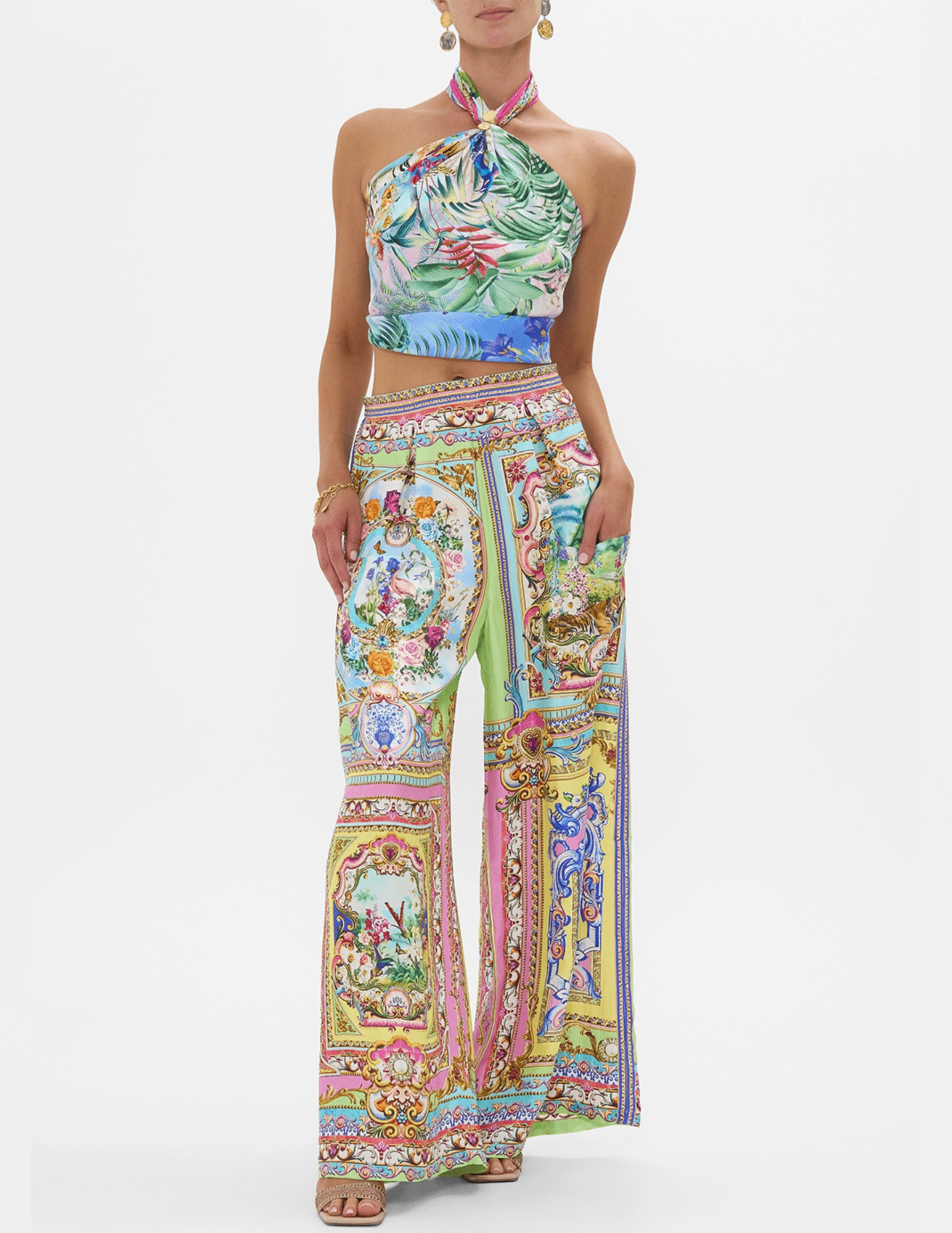 HiddenDrawcord Camilla Wide Leg Trouser-SALE