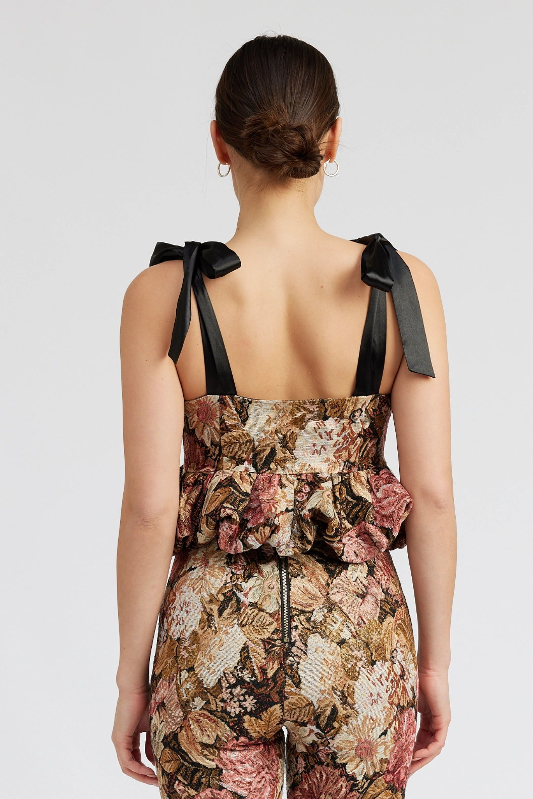 Durable Stitch Pattern Carey Babydoll Top