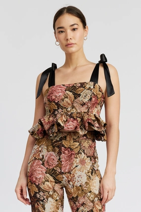 LowMaintenanceFabric Carey Babydoll Top