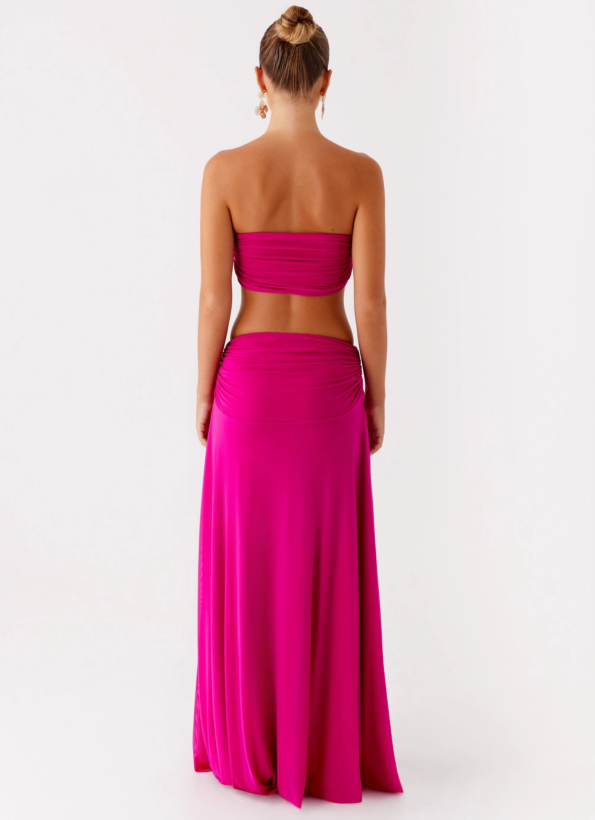 Classic Vibe Carlene Maxi Dress - Fuchsia
