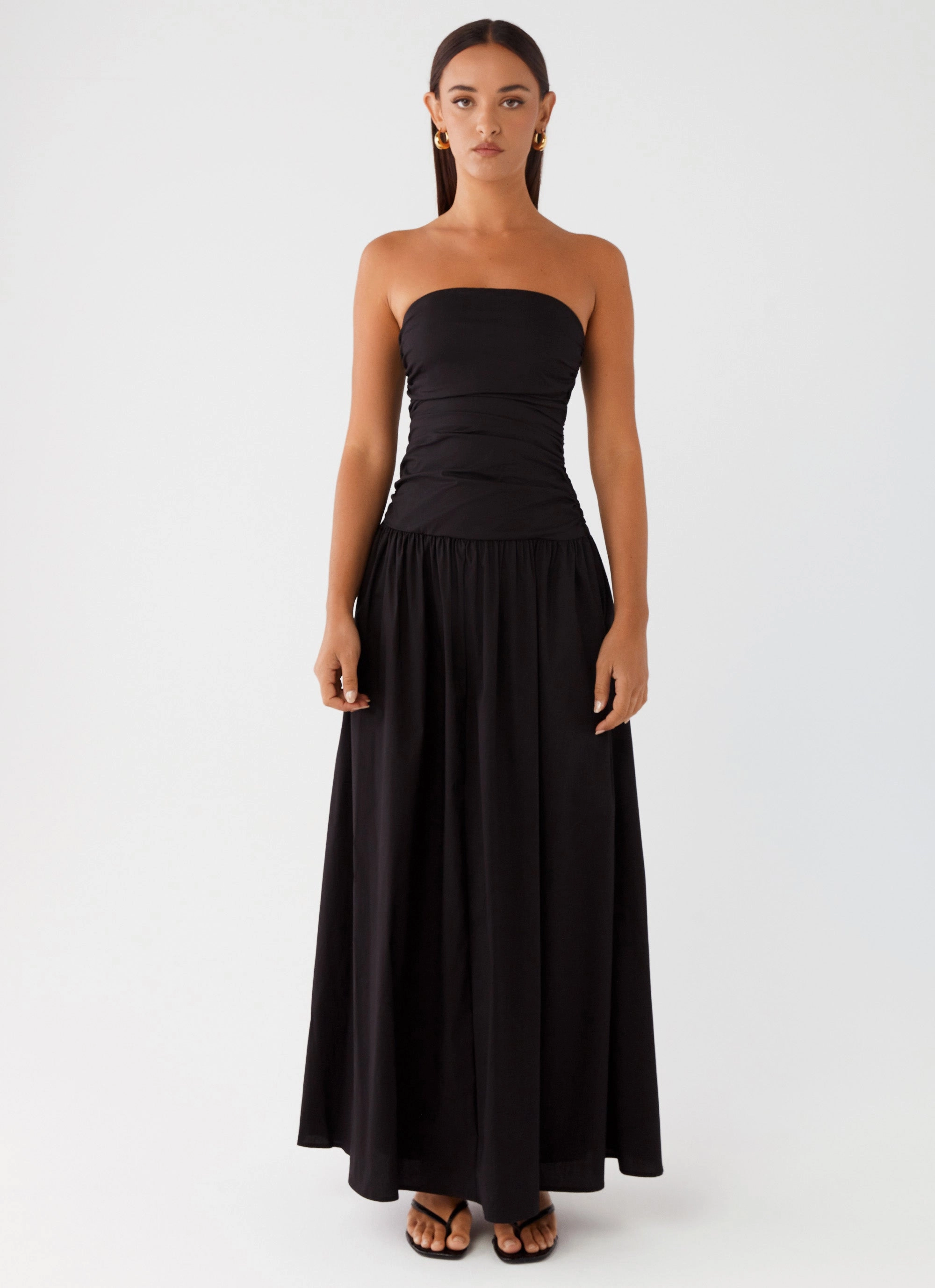 Stylish Choice Carmel Maxi Dress - Black