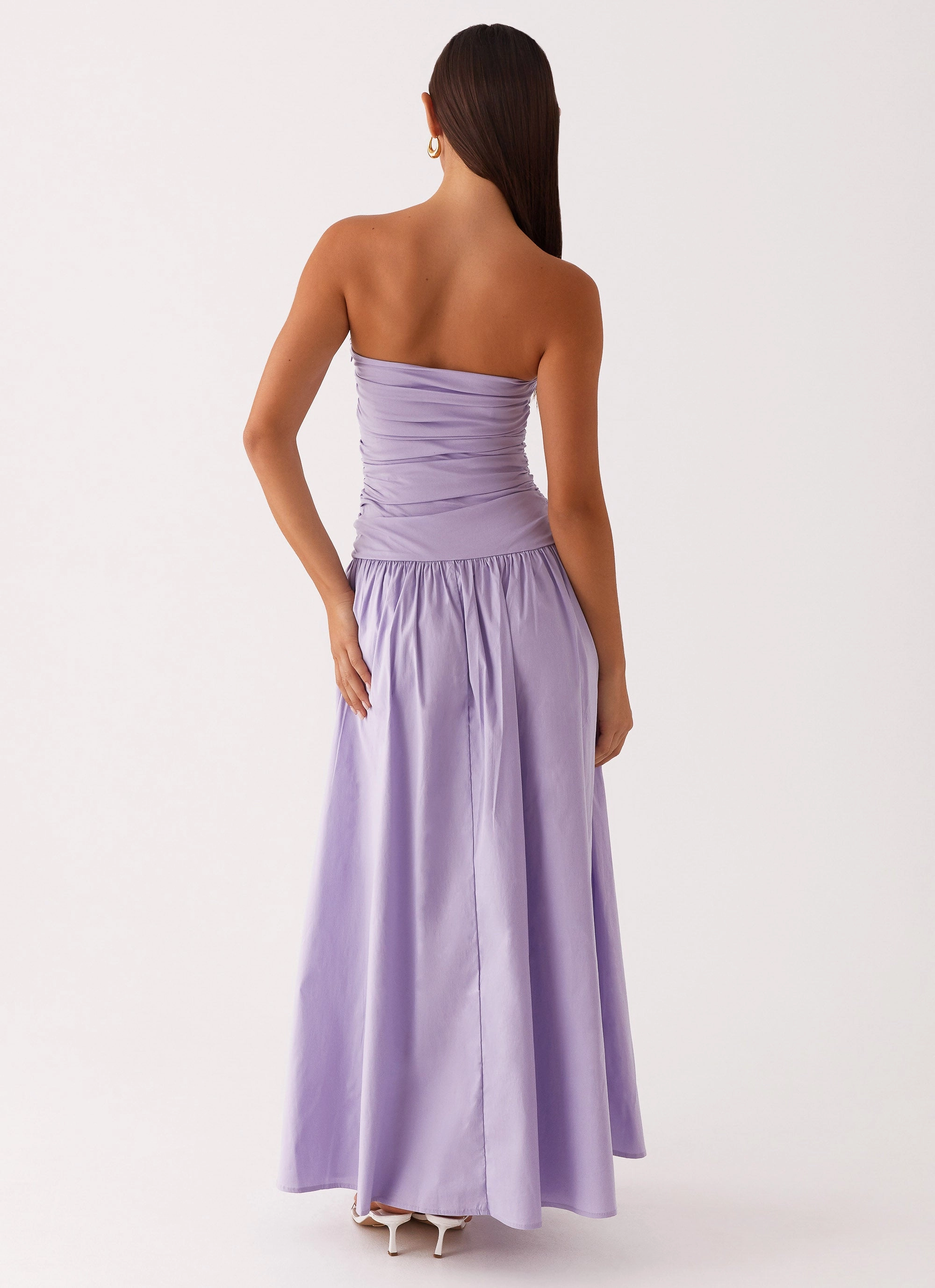 Smart Fit Carmel Maxi Dress - Lavender