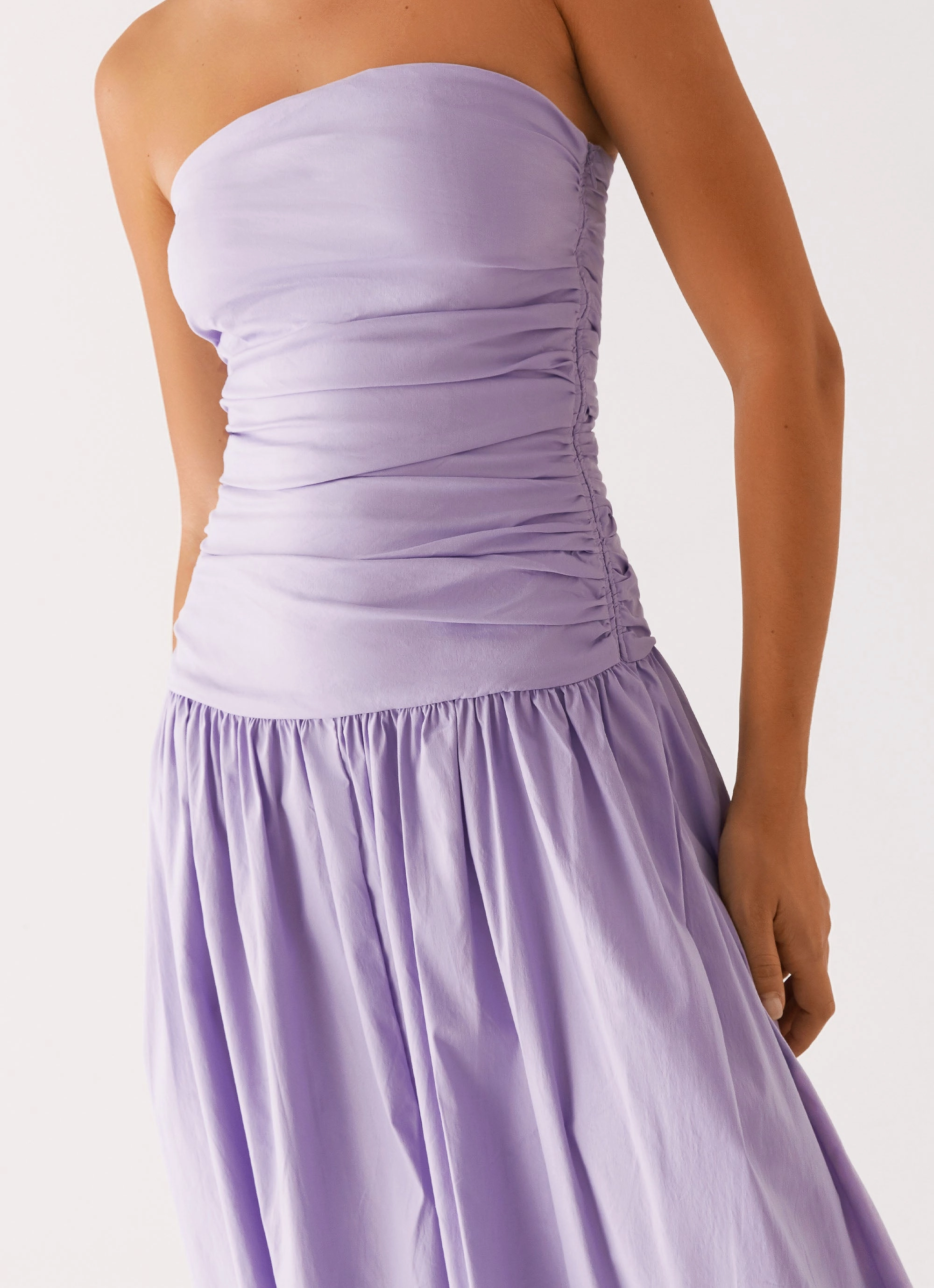 Calm Energy Water-resistant Carmel Maxi Dress - Lavender
