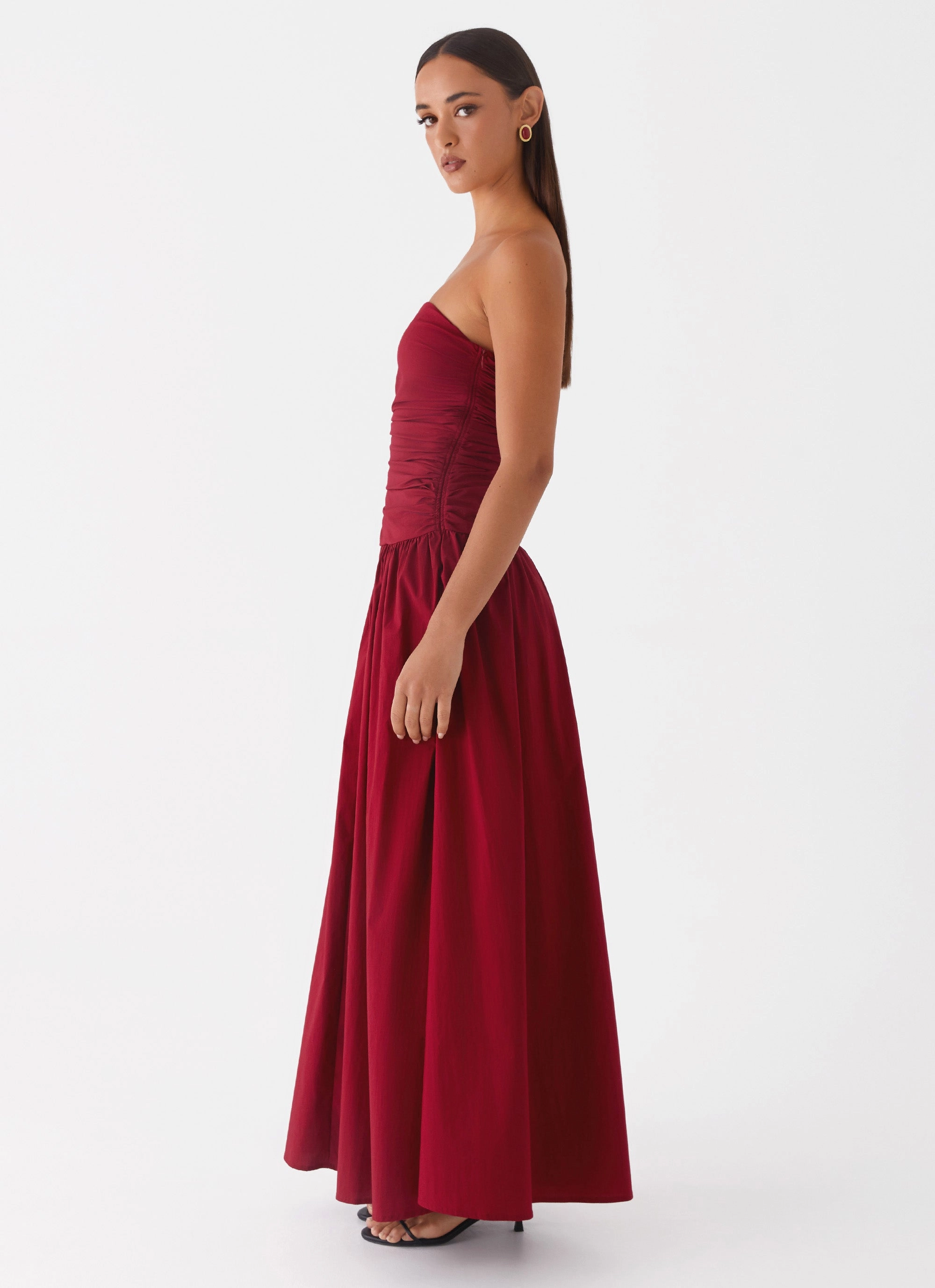 Carmel Maxi Dress - Merlot Form Flow Perfectly Styled