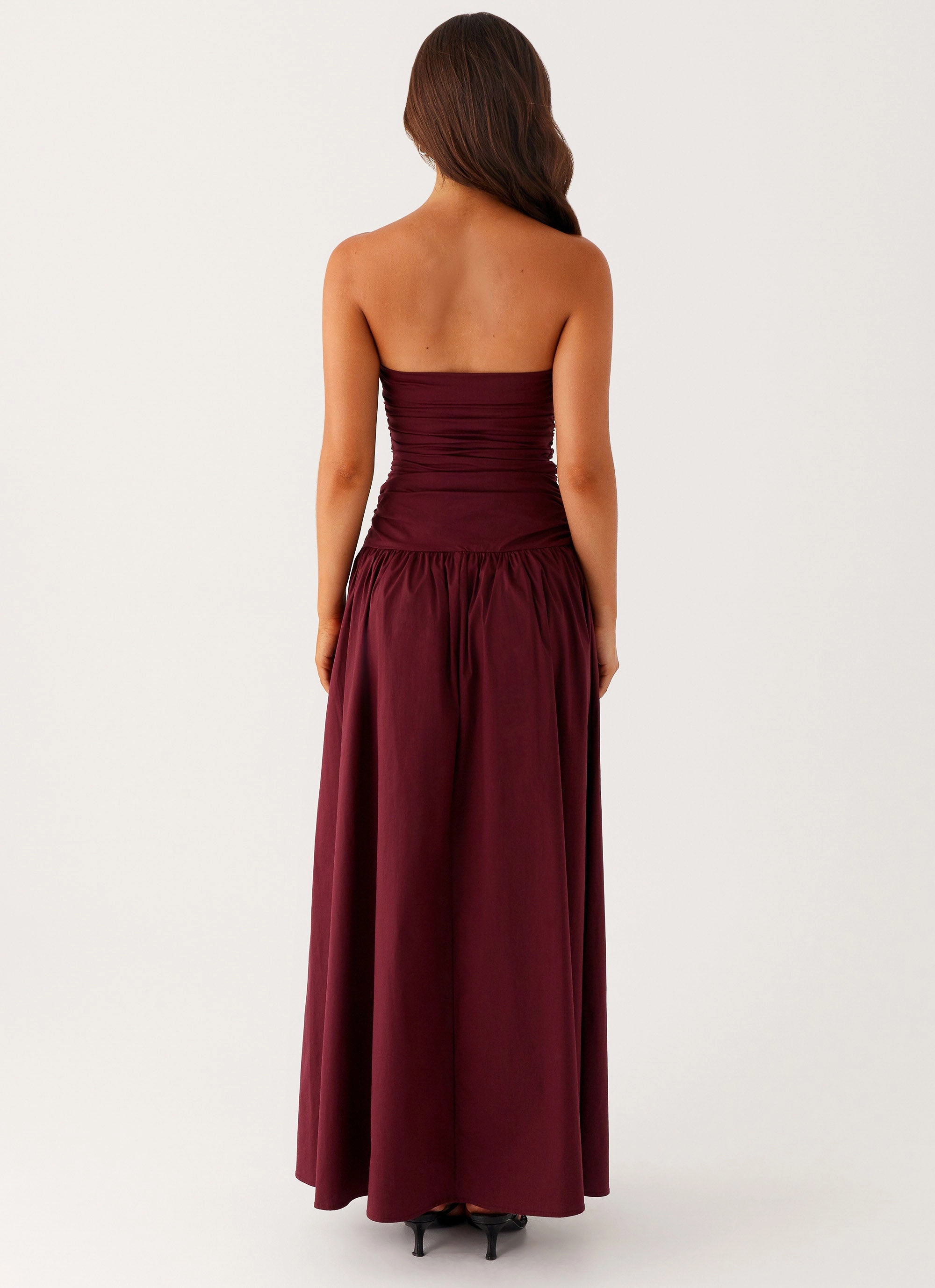 Fashionable outfit for outings Breathable Comfort Wear Carmel Maxi Dress - Mulberry