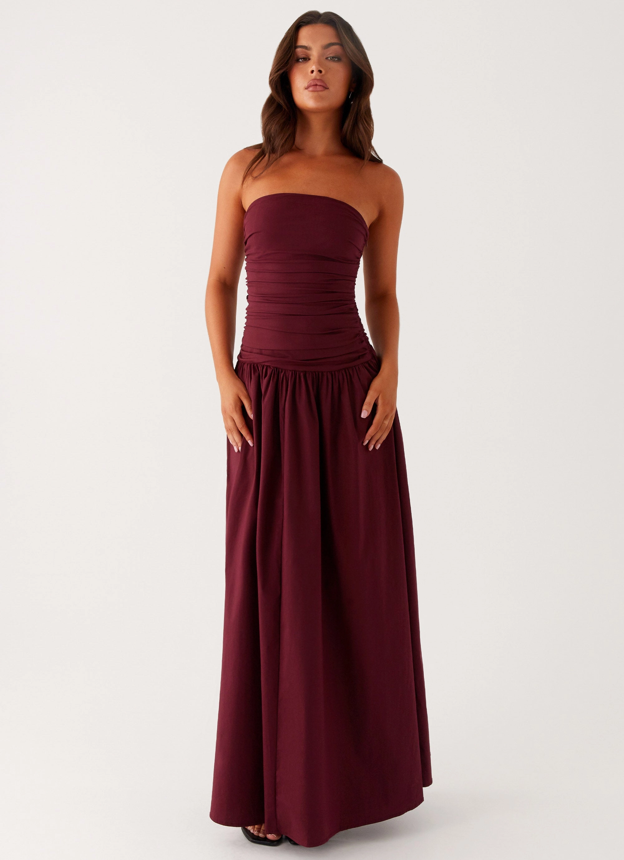 Light Fabrication Carmel Maxi Dress - Mulberry