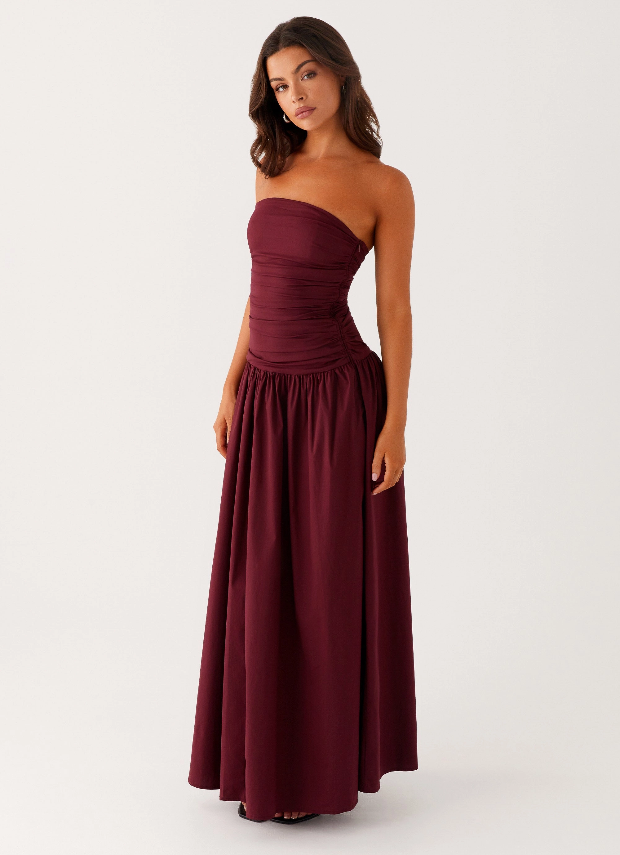 Carmel Maxi Dress - Mulberry Neat Finish