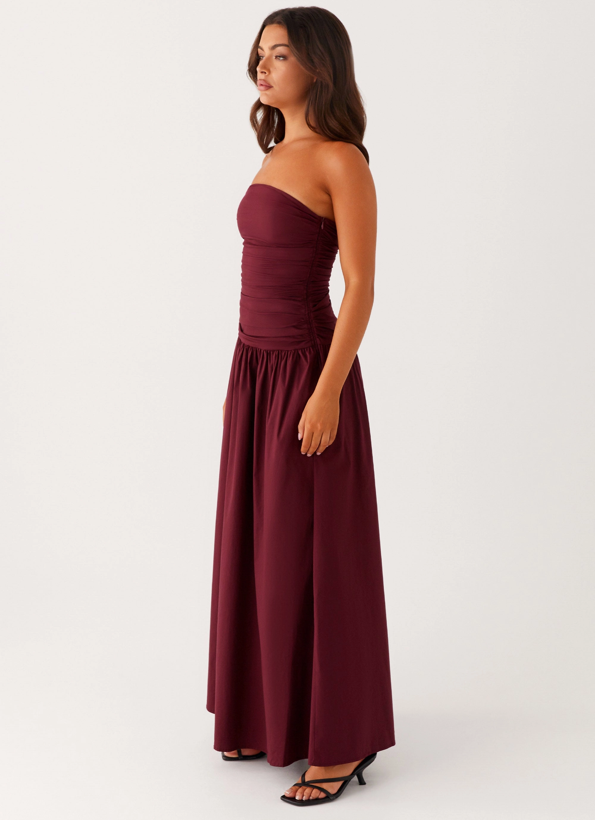 Carmel Maxi Dress - Mulberry Cute Glow