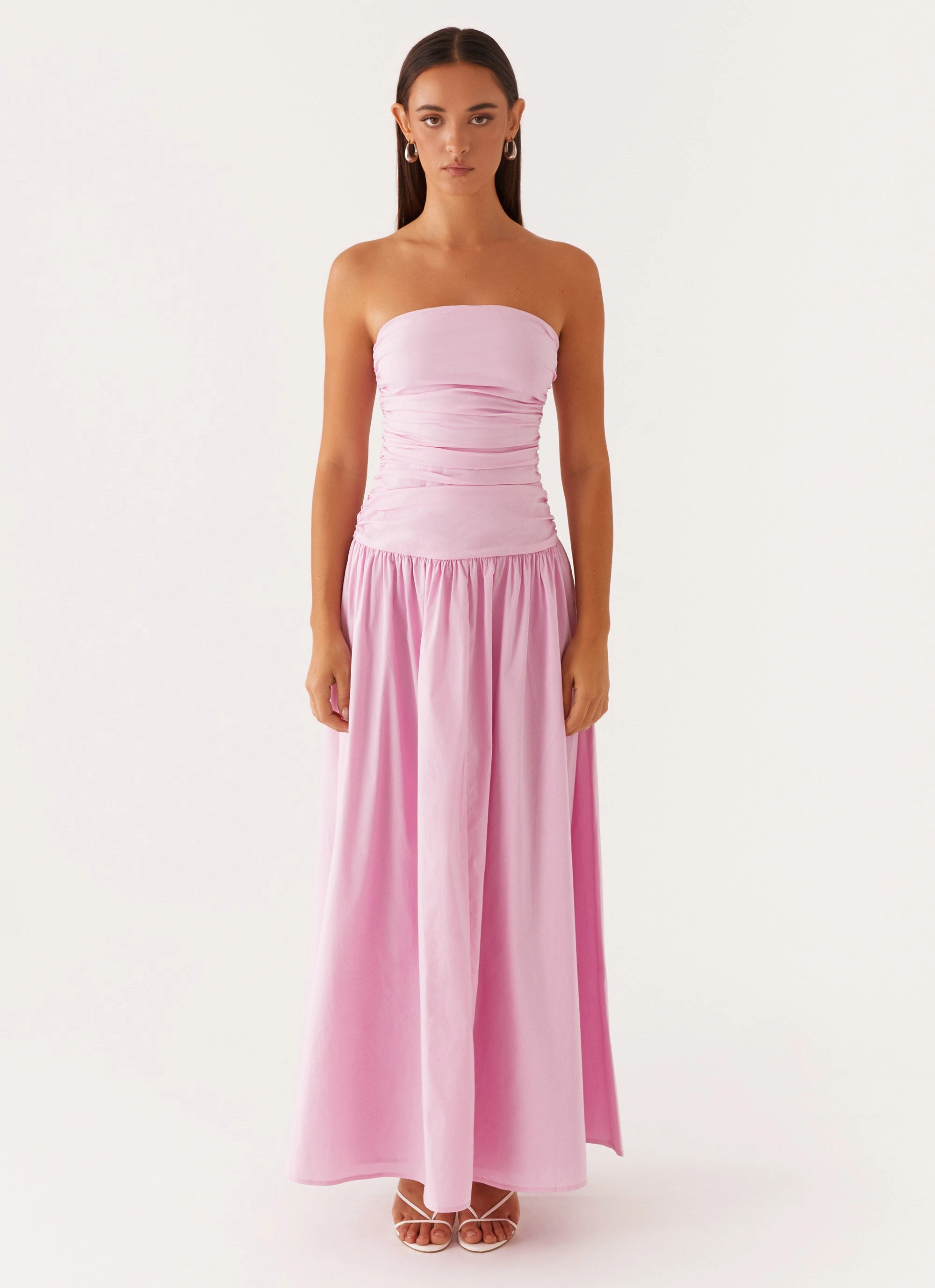 Carmel Maxi Dress - Pink Bold Touch