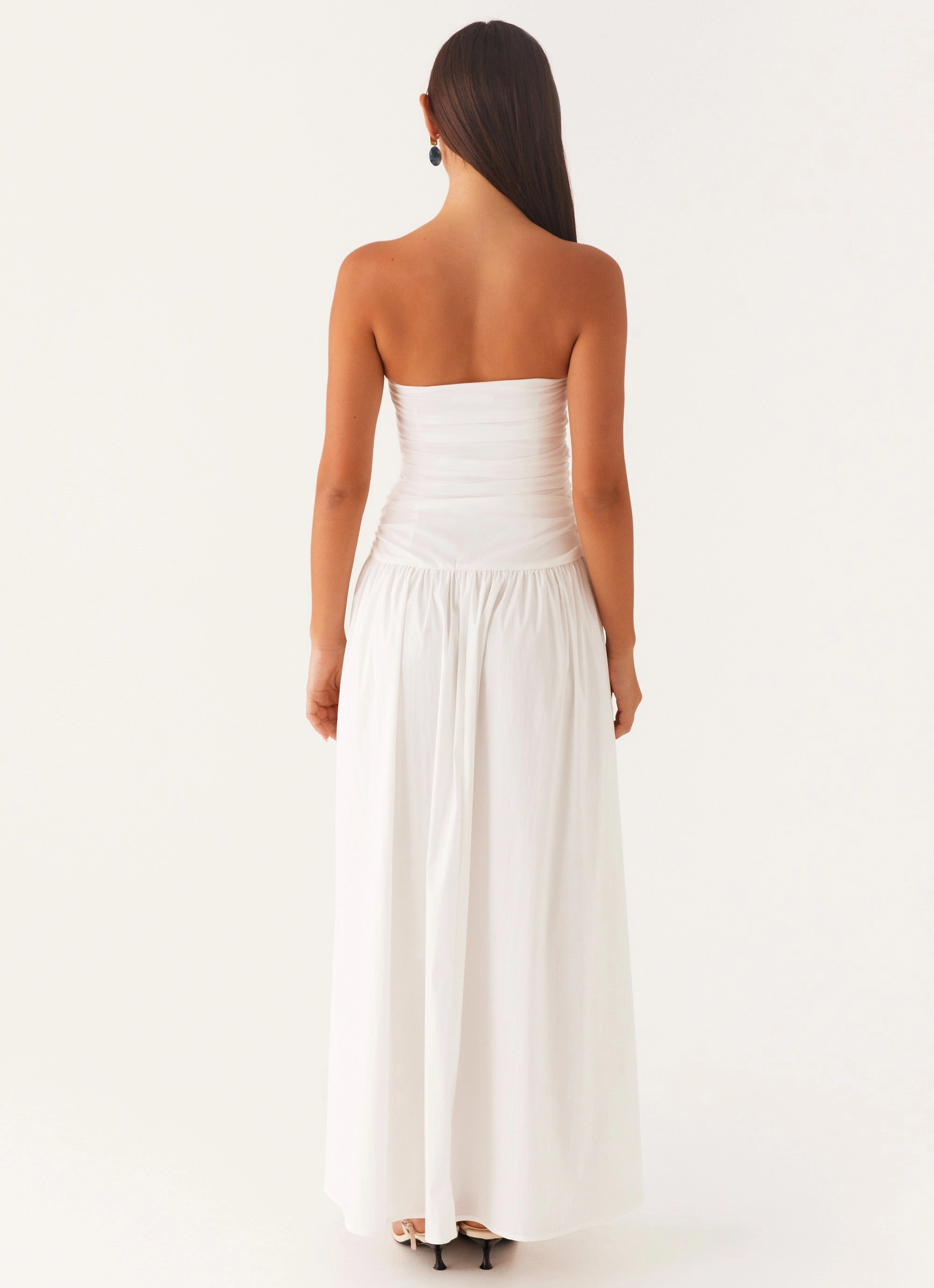 Everyday Movement Timeless Fit Look Carmel Maxi Dress - White