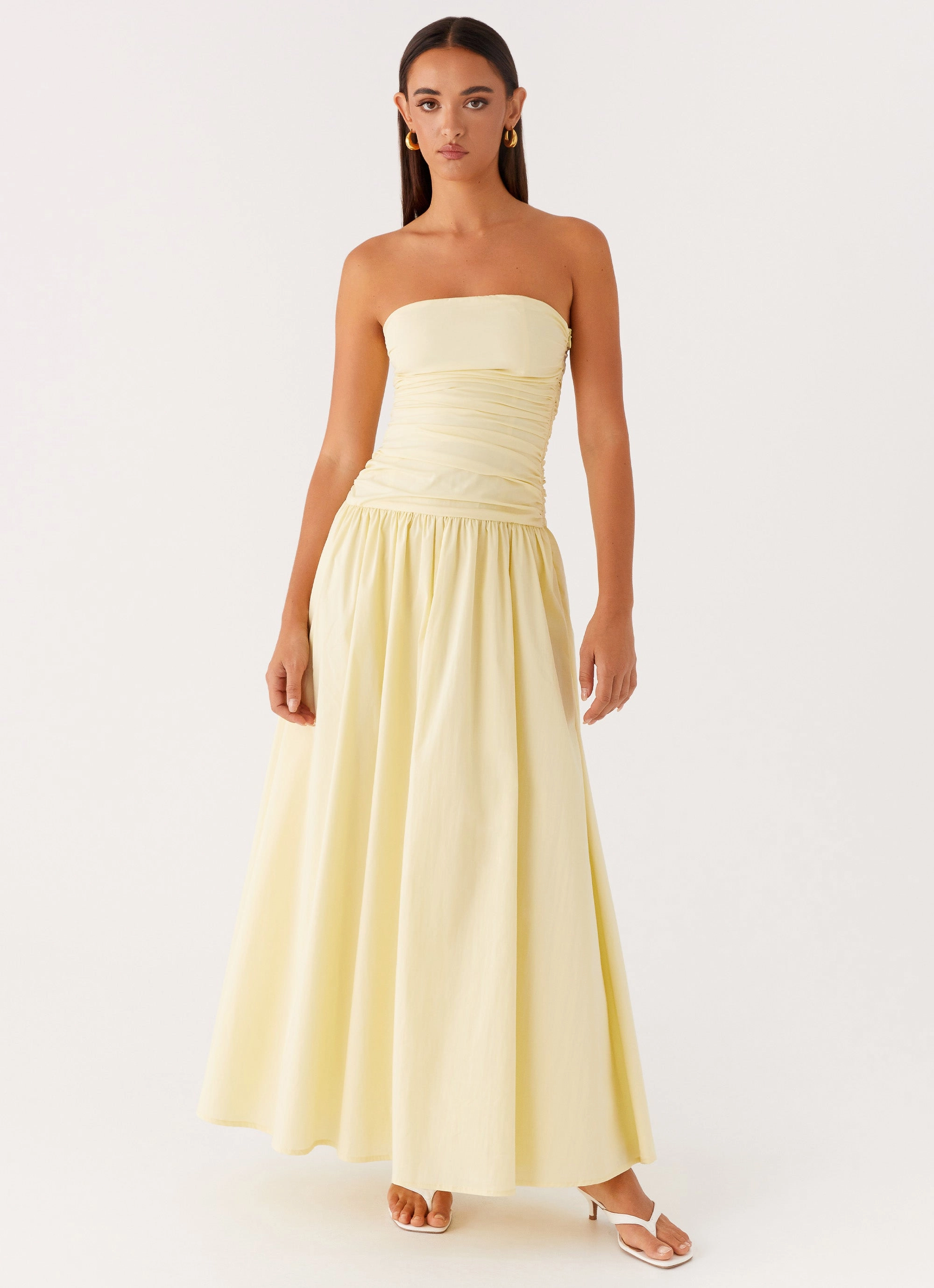 Carmel Maxi Dress - Yellow Relax Motion