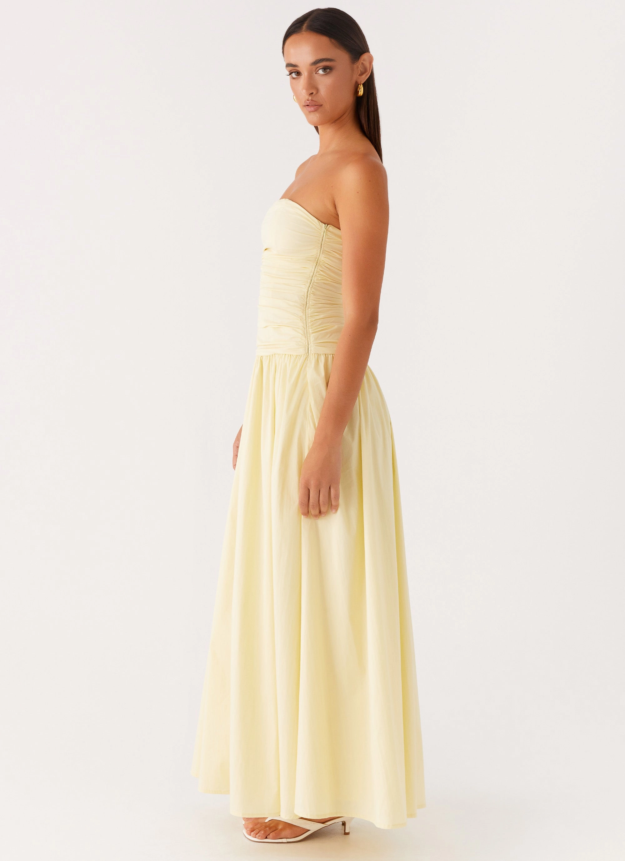 Pure Lines Carmel Maxi Dress - Yellow