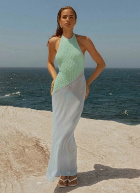 Magic Day Caspa Crochet Maxi Dress - Multi