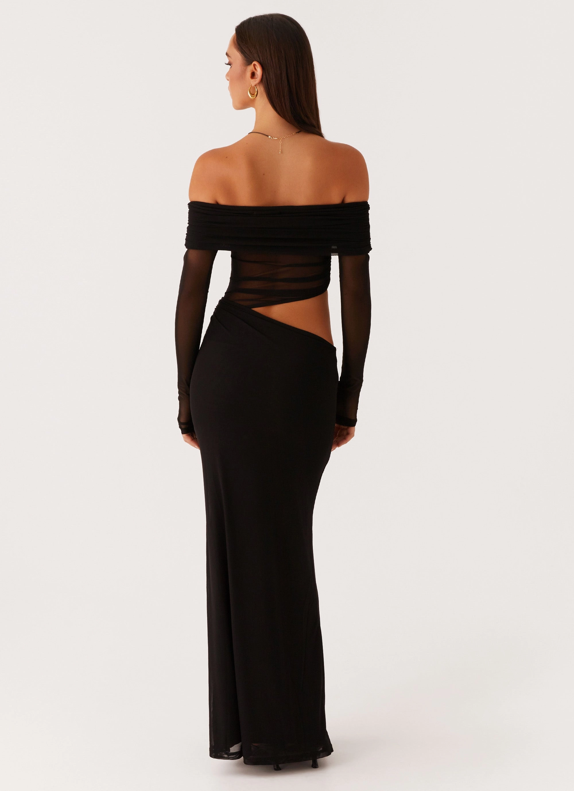 Day-To-Night Wear Fluid movement Emery Maxi Dress - Black