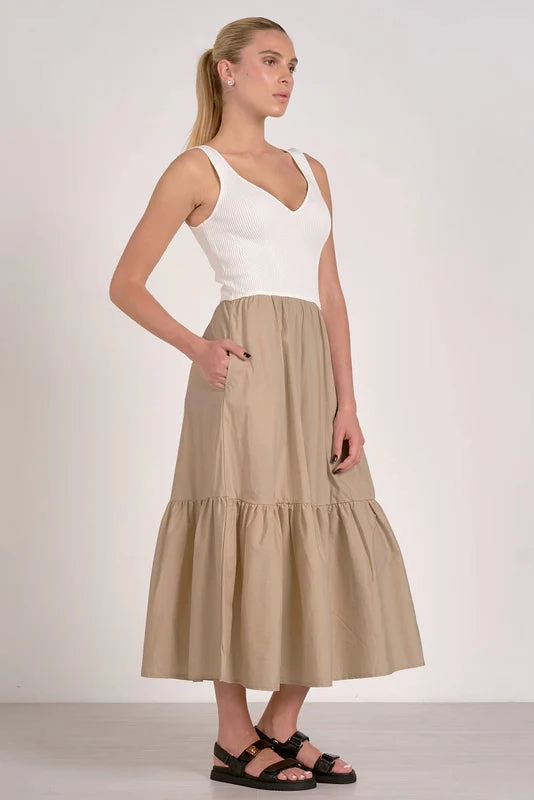Rhode Maxi Dress - Sand OdorResistantFinish
