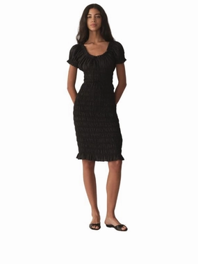 Farm Air Everyday Wear Rosalynn Dress in Black