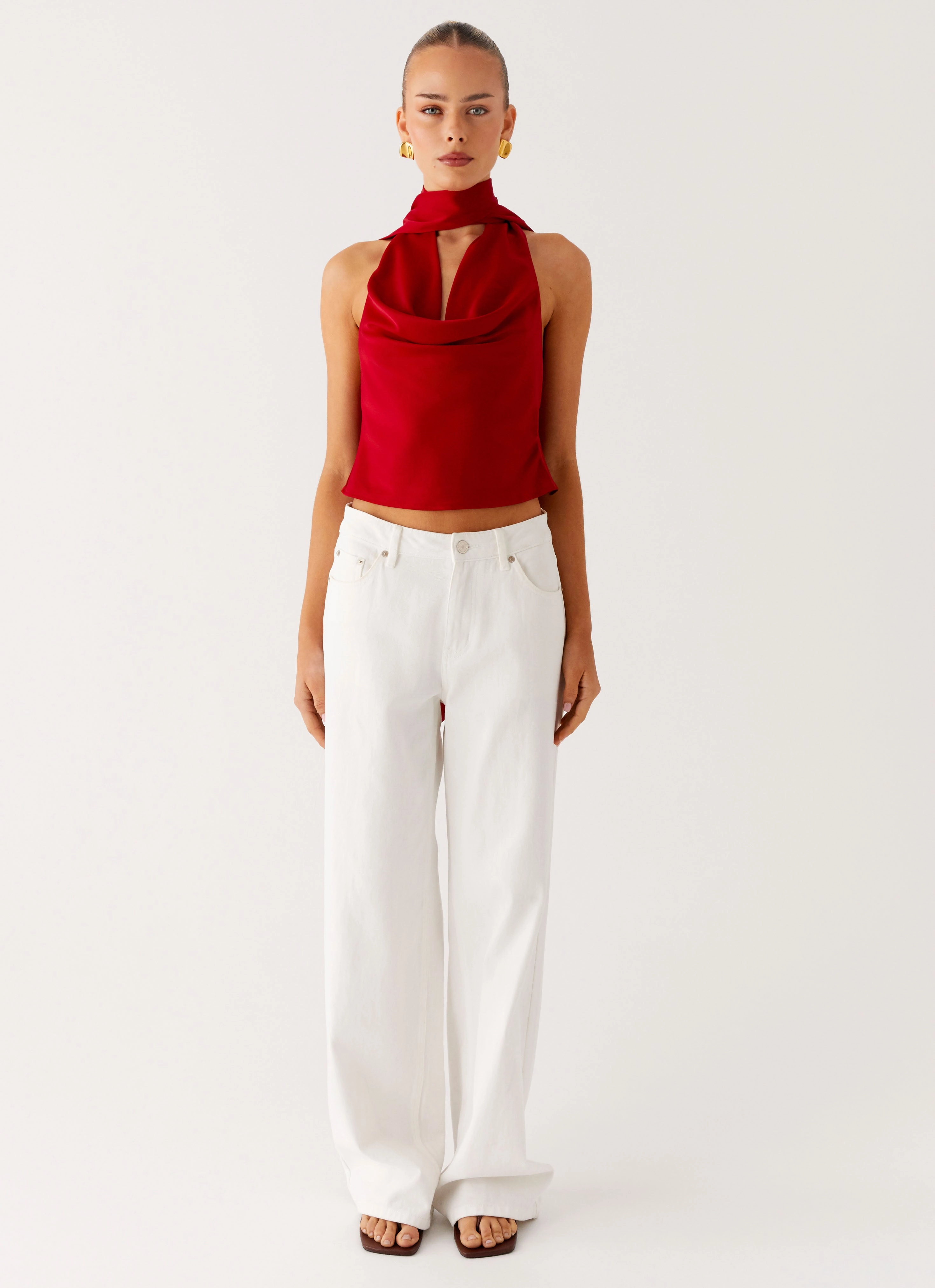 FadeResistantTechnology Catching Feelings Top - Red