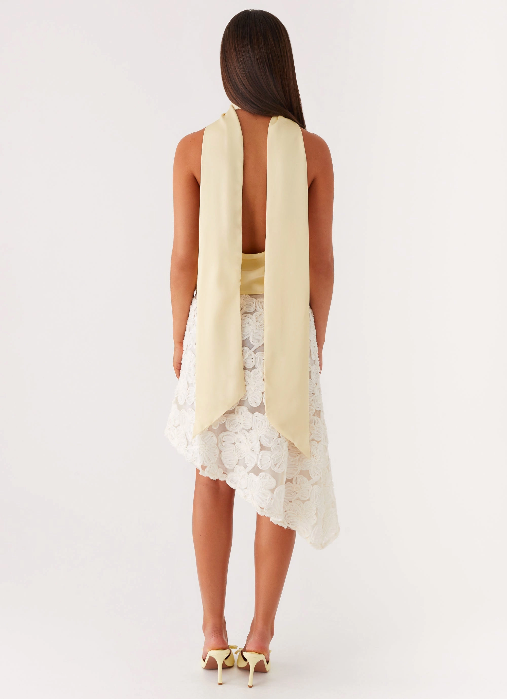 FlexibleCollar Catching Feelings Top - Yellow