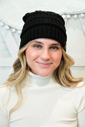 Full Length Zipper Microfiber Shell CC Beanie #1 Best Seller