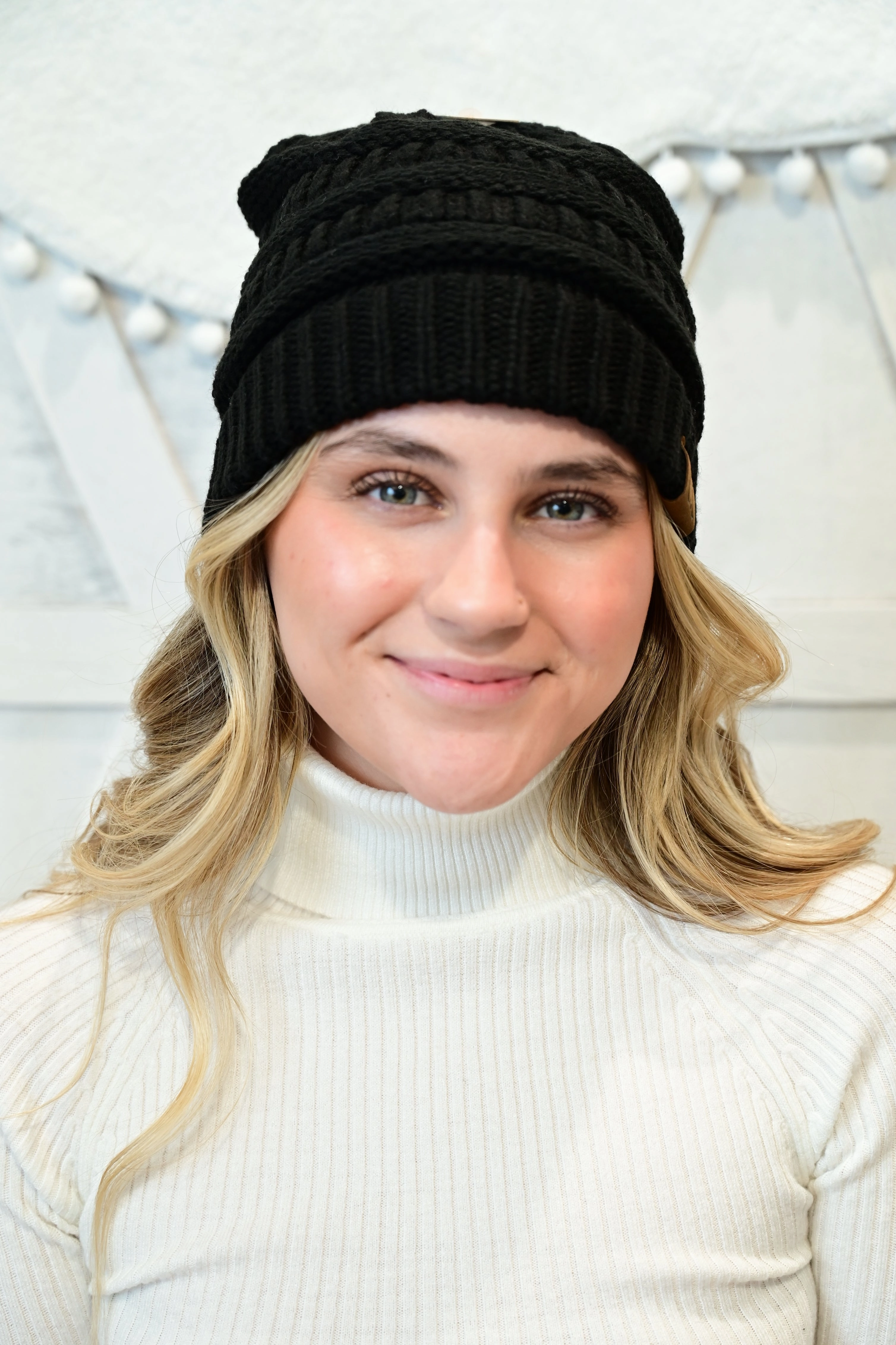 Full Length Zipper Microfiber Shell CC Beanie #1 Best Seller