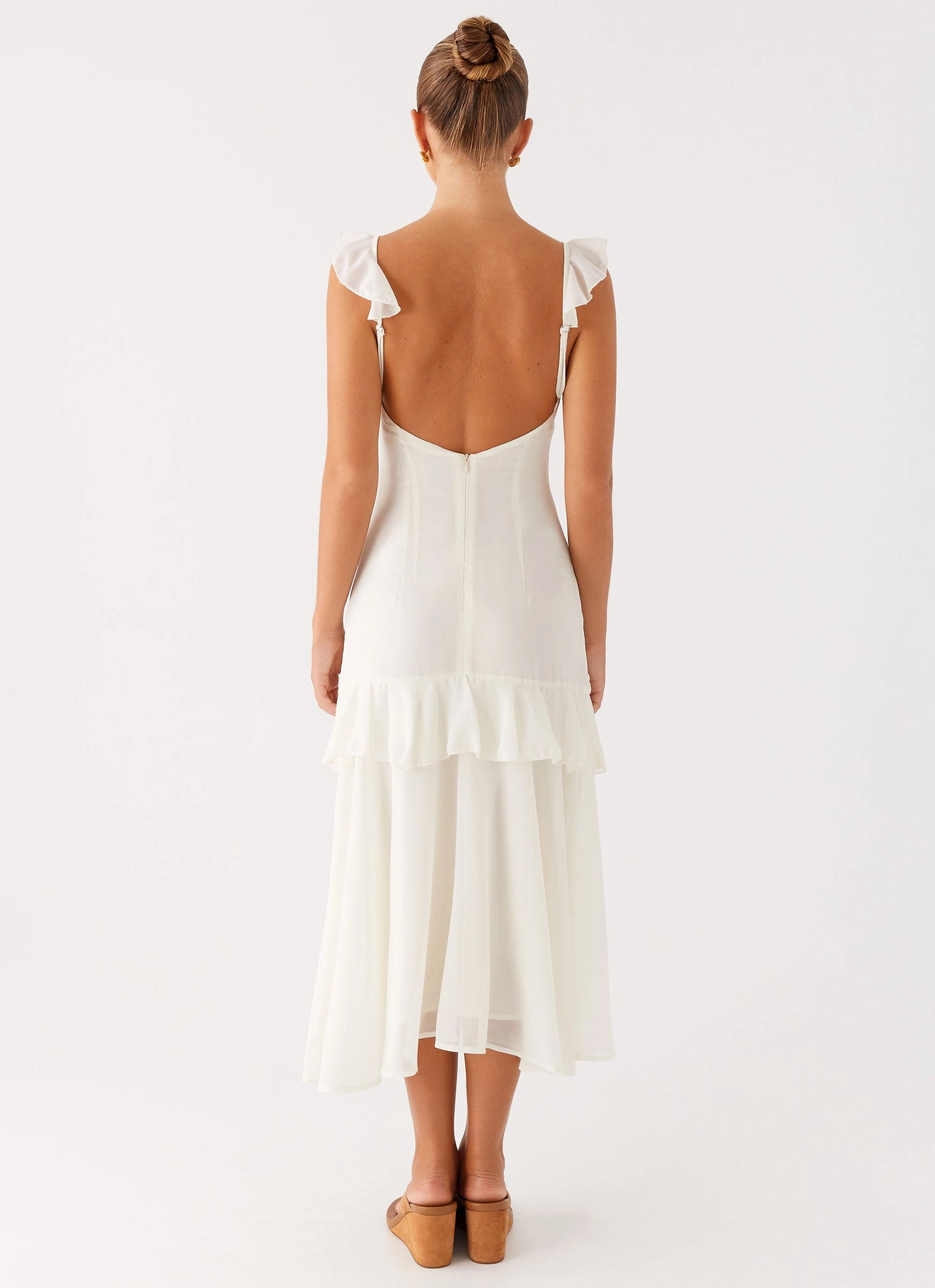 Celie Midi Dress - Ivory DurableStitching