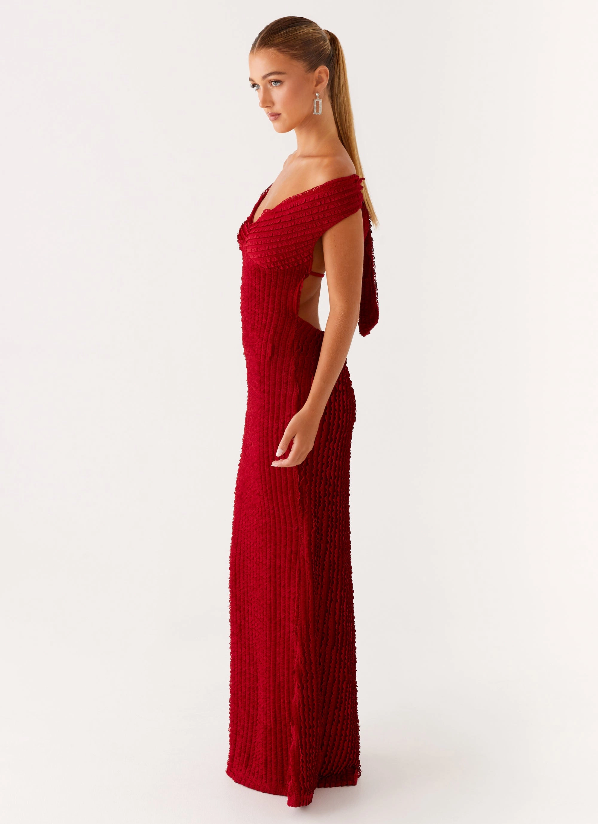 Chantelle Maxi Dress - Red Everyday Look