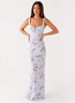 Charity Maxi Dress - Print Relaxed work dress
