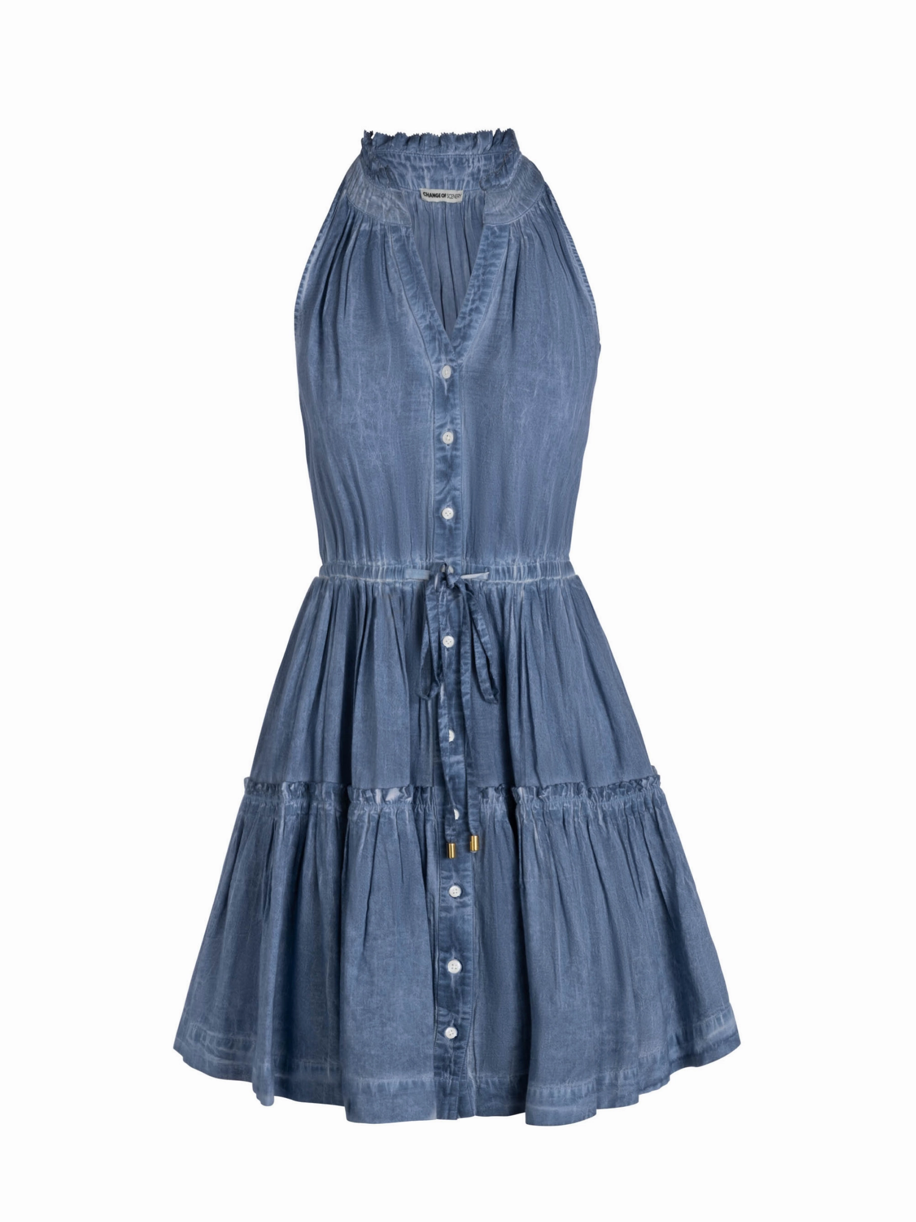 Travel Edge Charlotte Dress In Stonewash
