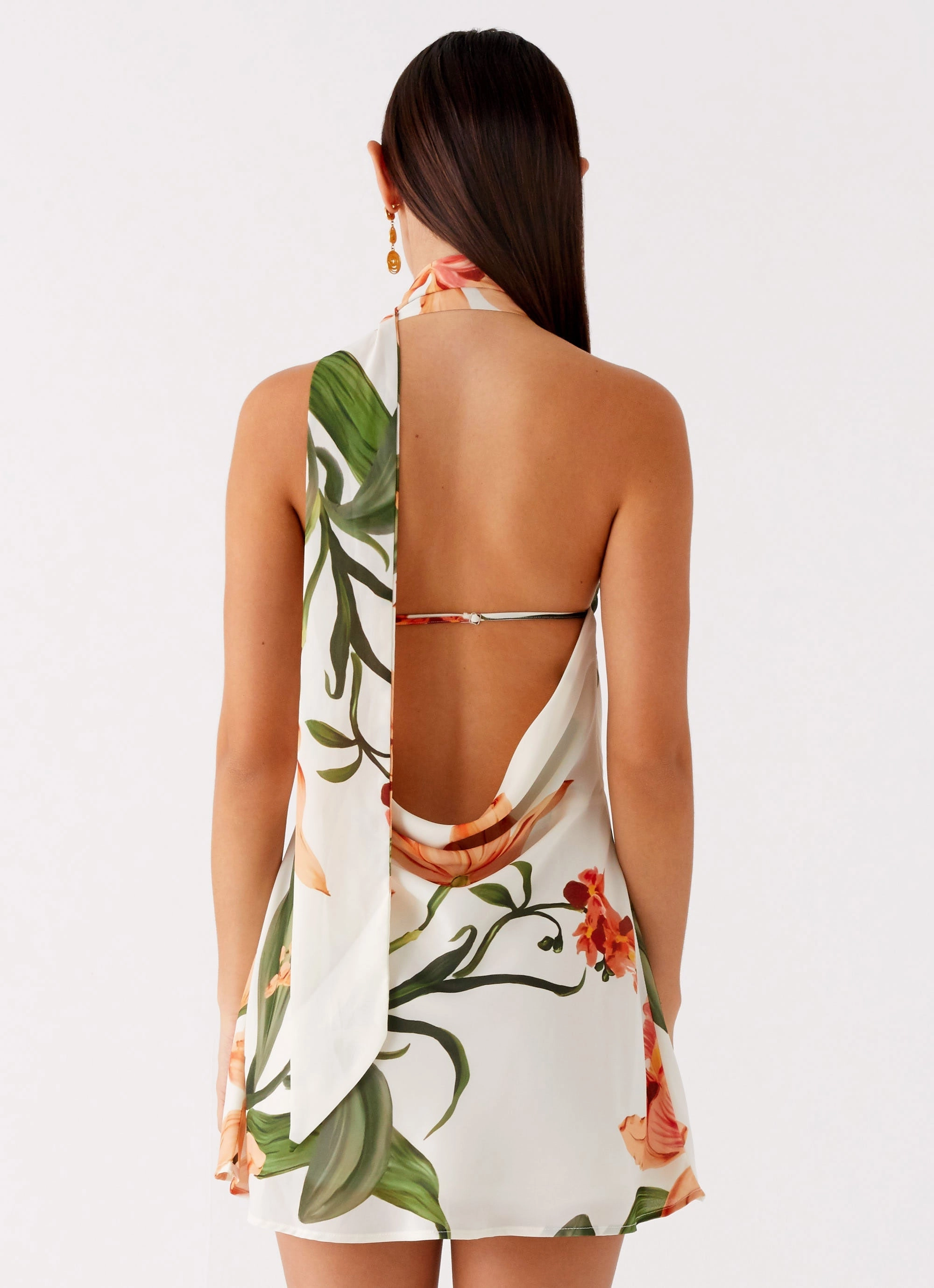 Polished look dress Trisha Mini Dress - Floral Print