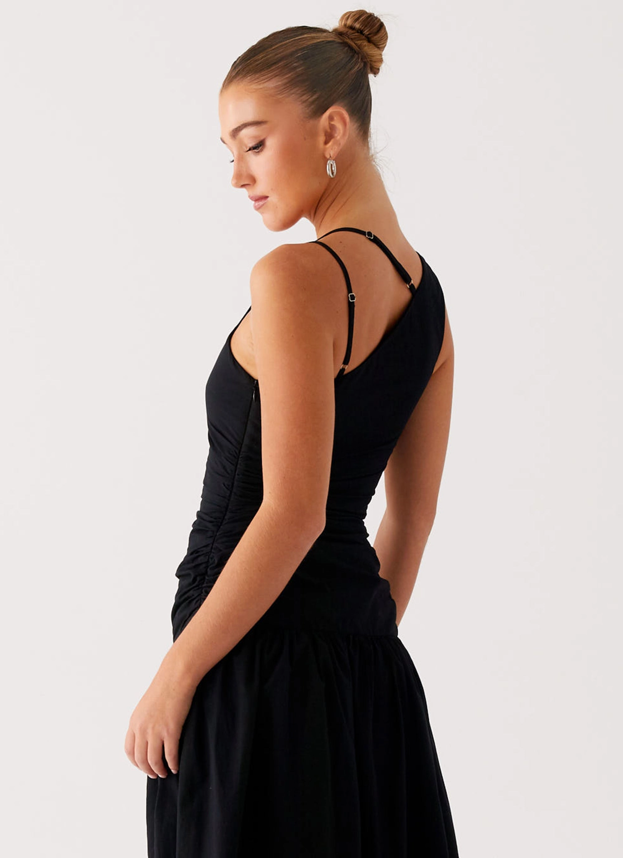 Soft Vibe Cortez Maxi Dress - Black