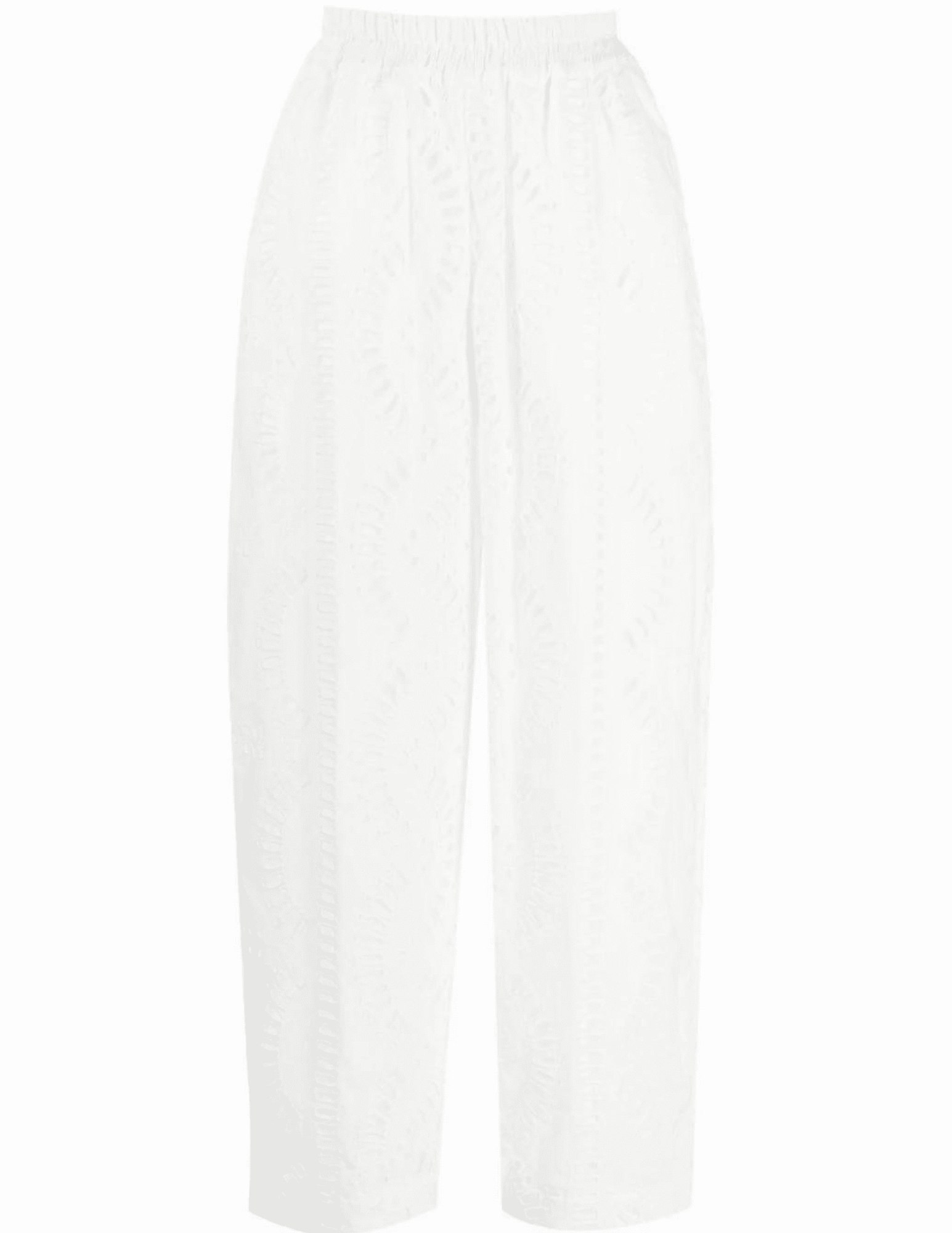 Charo Ruiz Lya Eyelet Unisex Trouser Layered Style Comfortable Wear