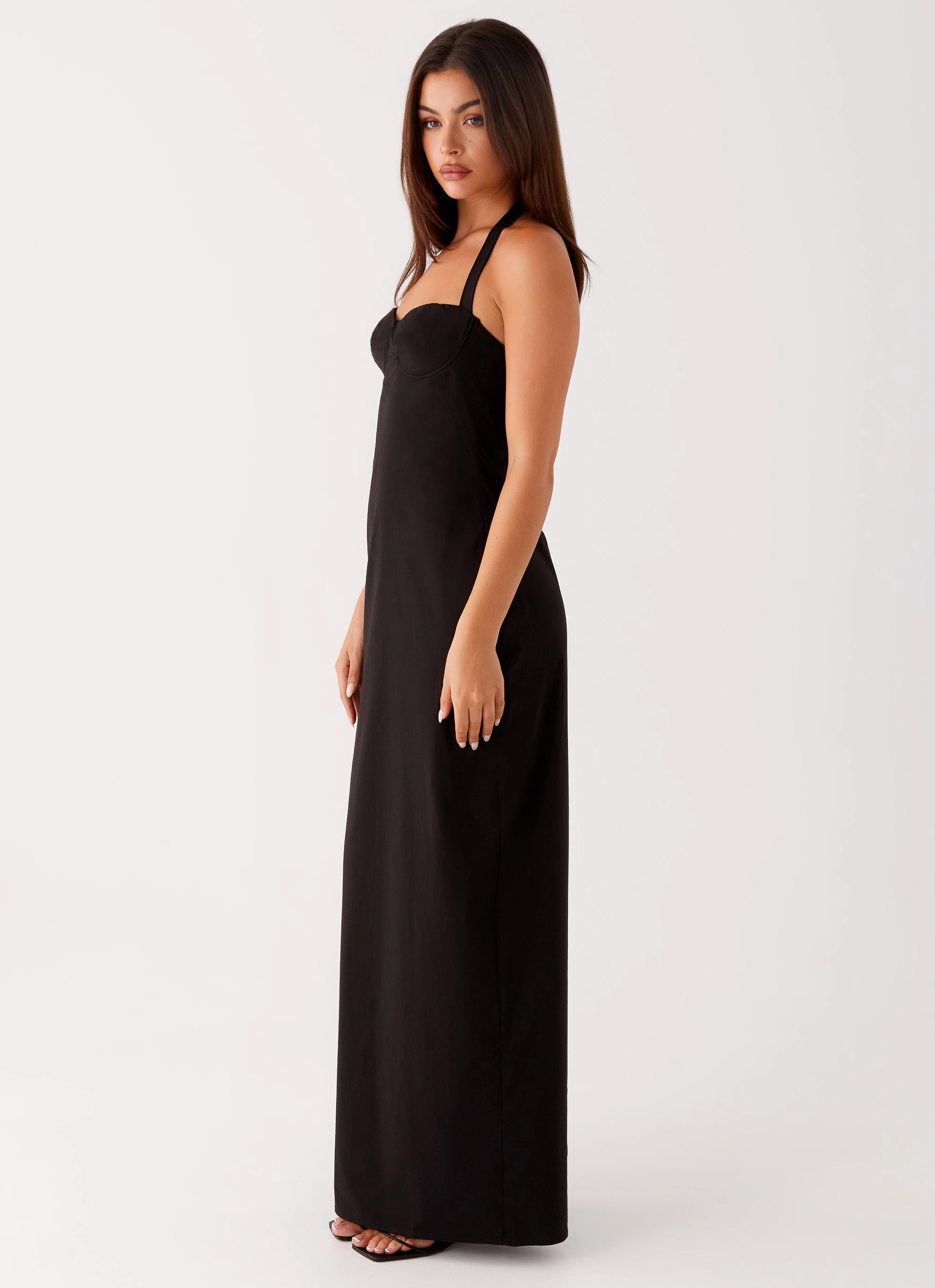 Cheryl Maxi Dress - Black Relax Line
