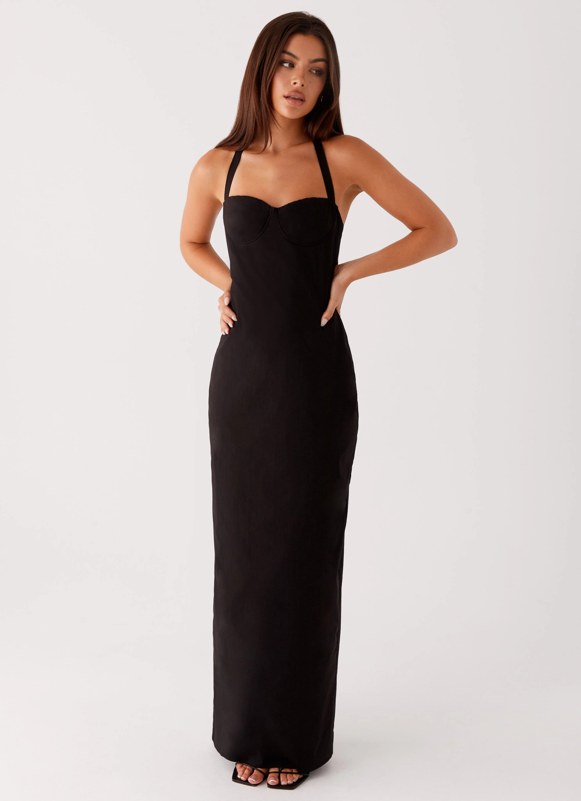 Boho Mood Cheryl Maxi Dress - Black