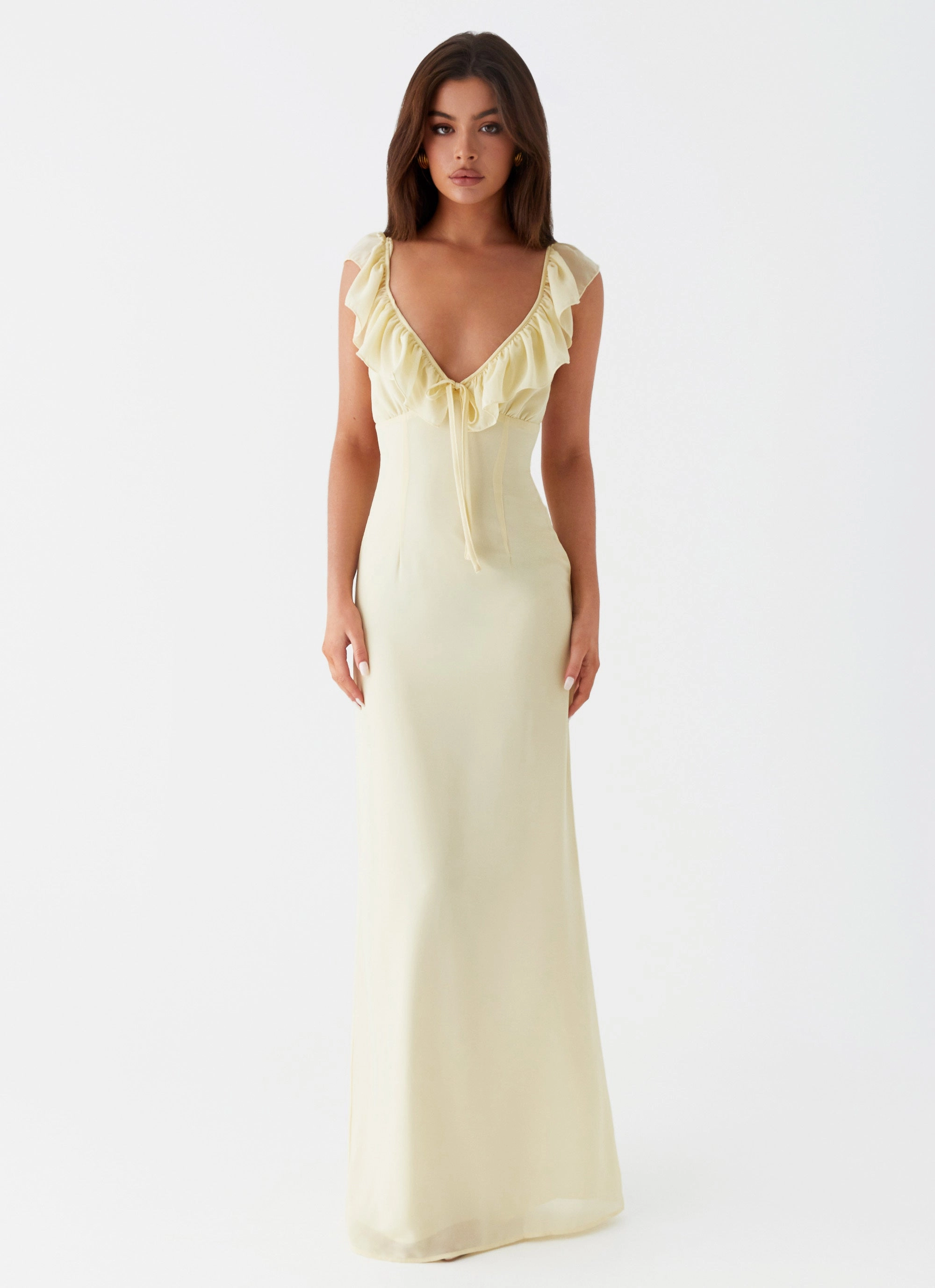 Daily Ready Pocket-Detail Silvie Maxi Dress - Yellow
