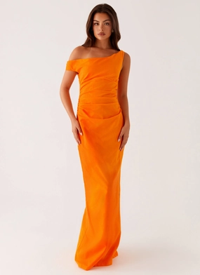 Ignite Maxi Dress - Orange Street Edge Morning Wear