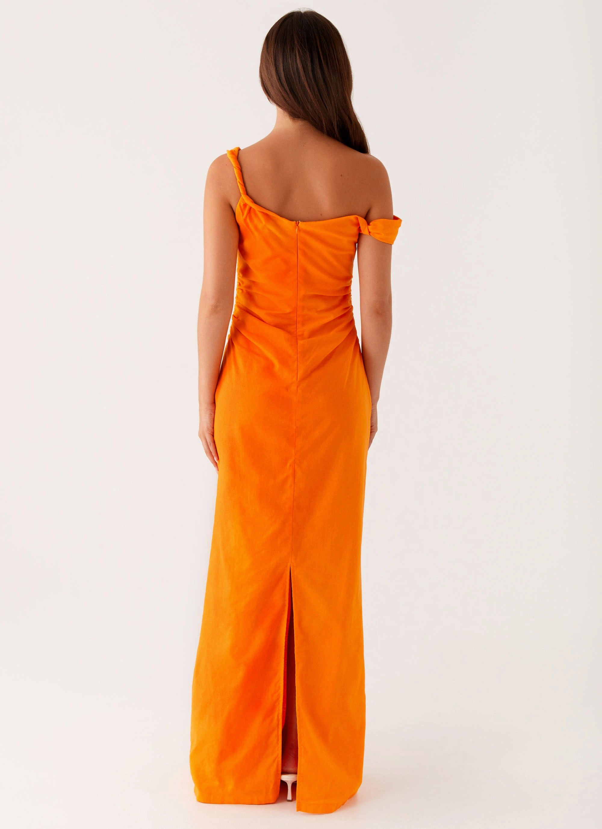 Glam Touch Comfortable Wear Ignite Maxi Dress - Orange