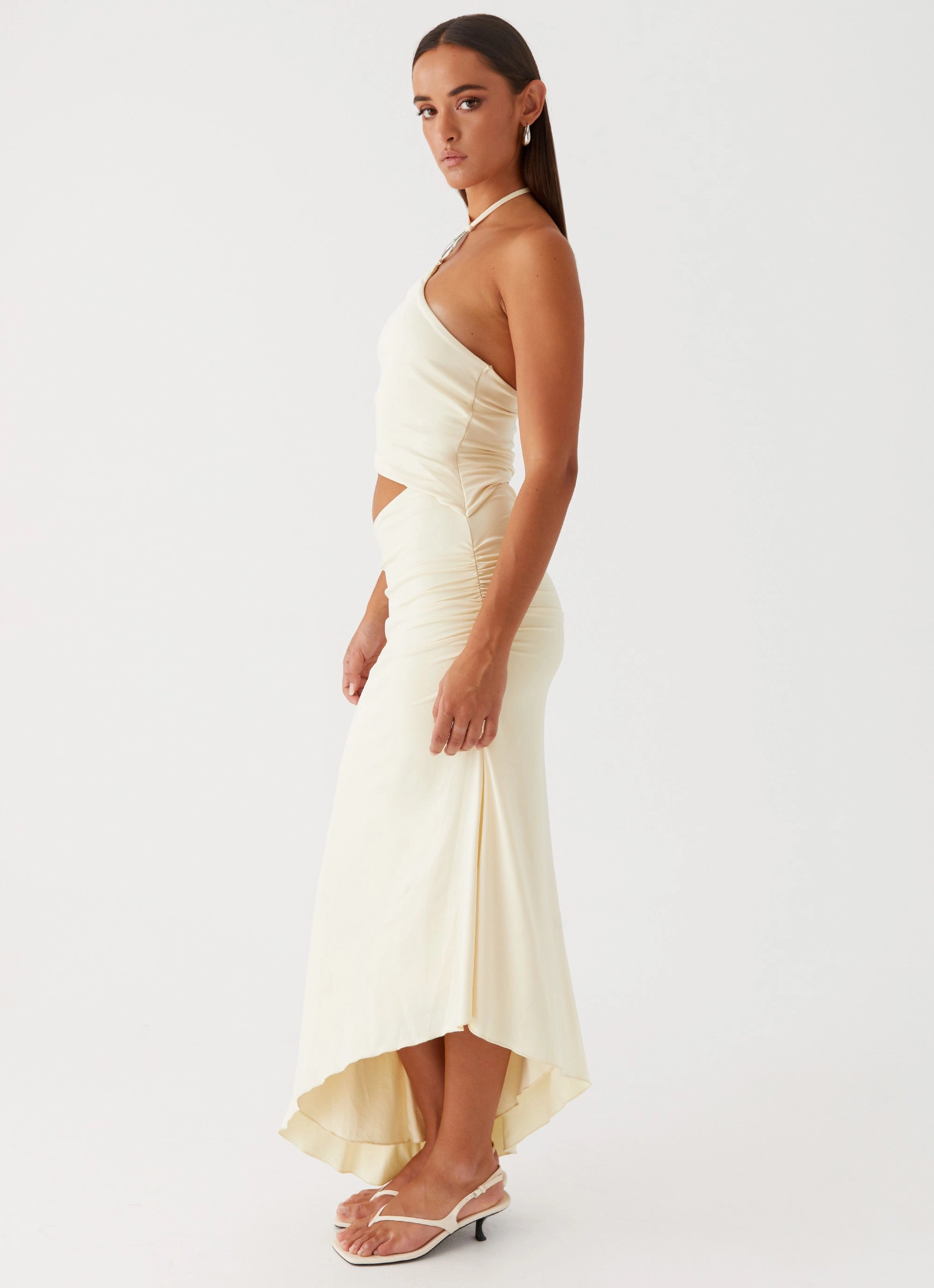 Polished Layer Tasha Maxi Dress - Lemon
