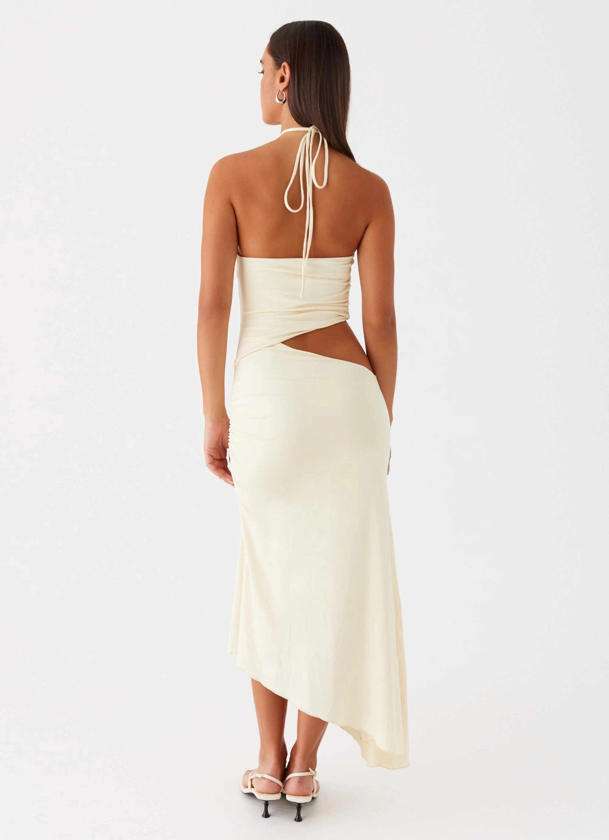 Matte-Lining Tasha Maxi Dress - Lemon