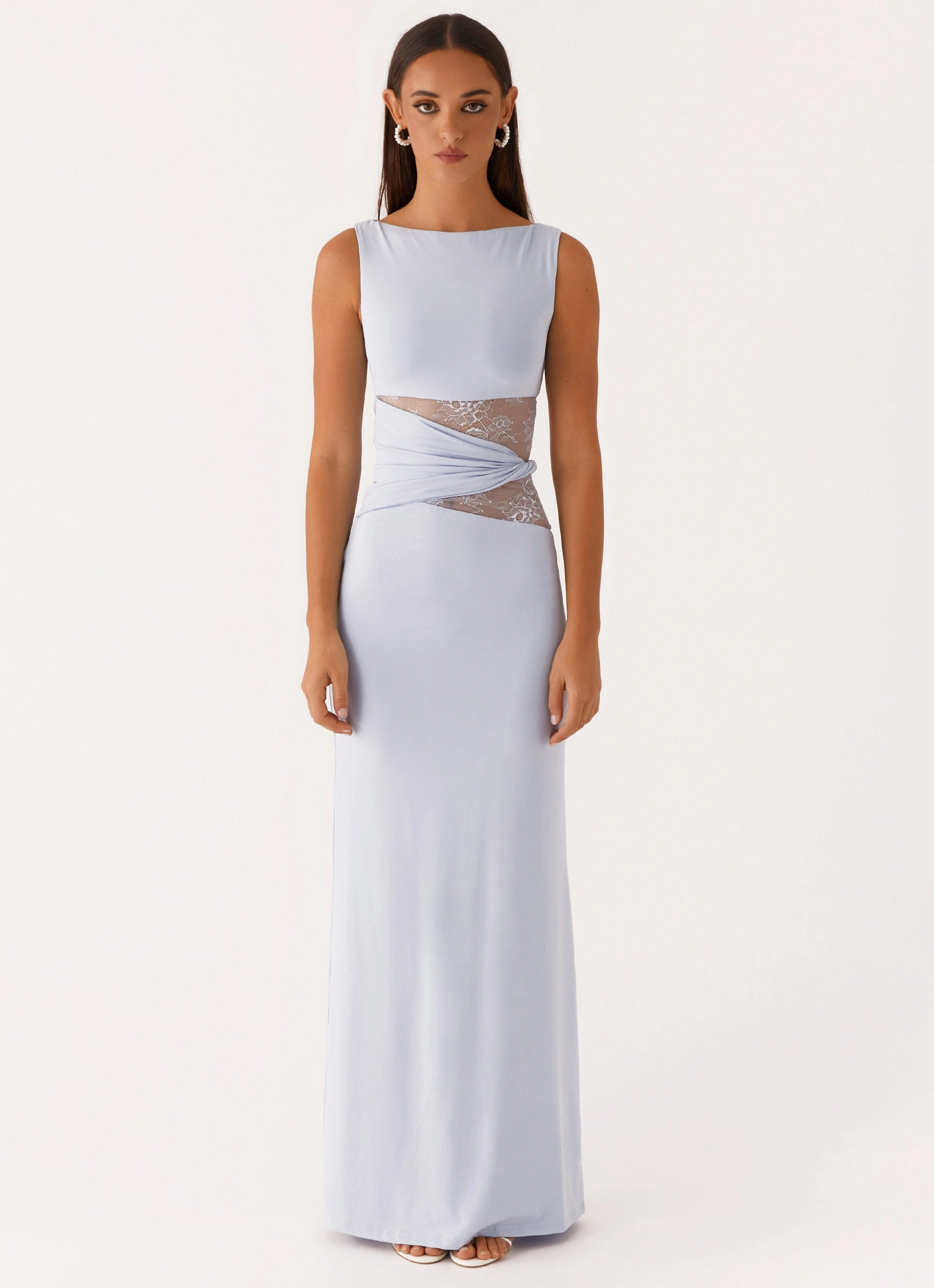Karma Maxi Dress - Blue London Cool Easy Style