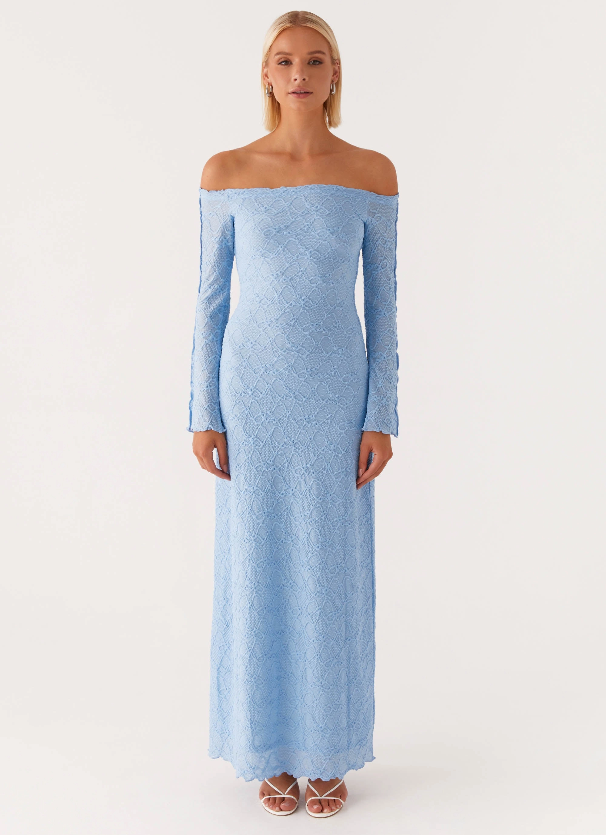 Stylish Look Easy-Storage Elouera Maxi Dress - Baby Blue