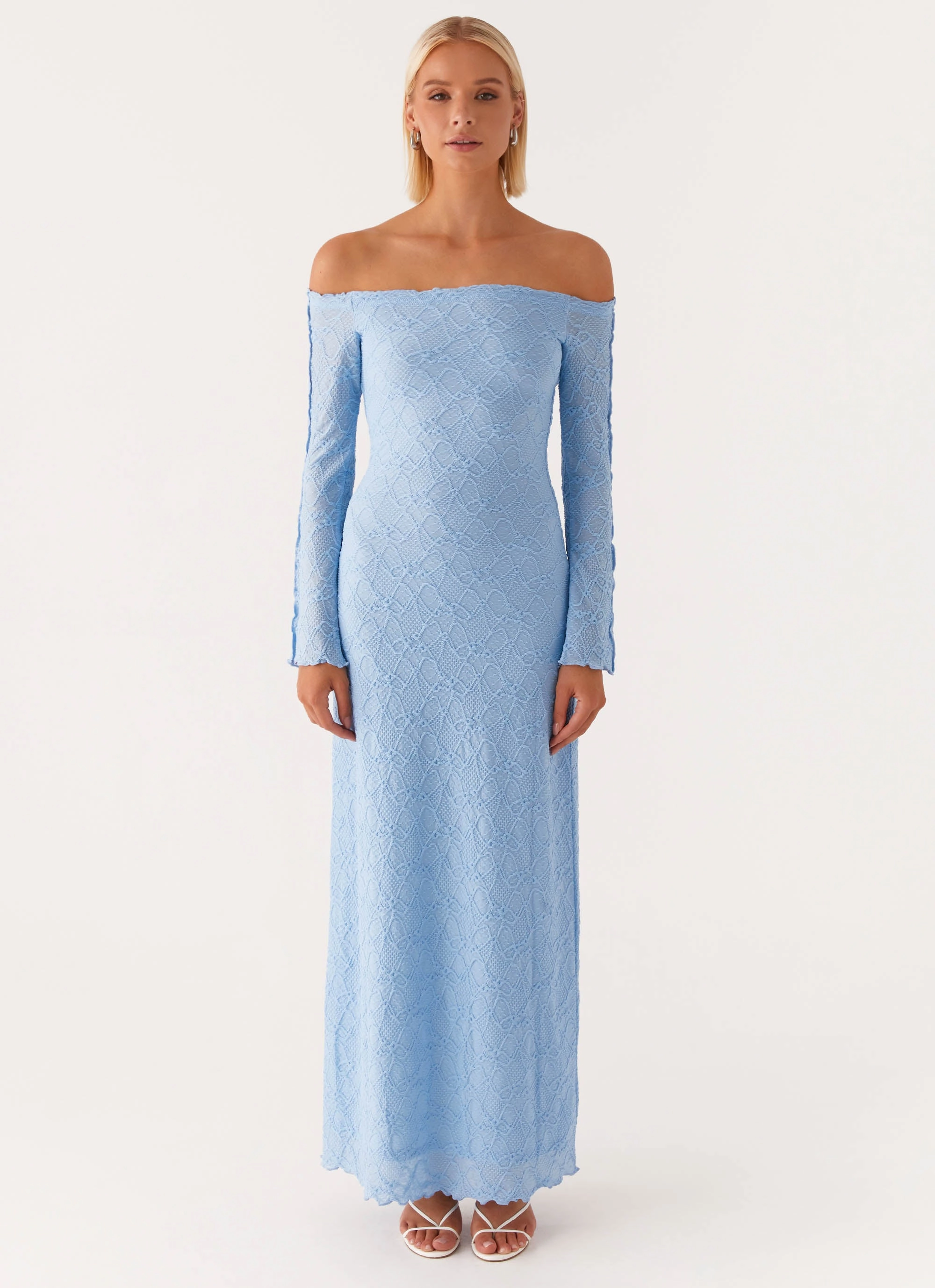 Elouera Maxi Dress - Baby Blue Cool Look Relax Piece