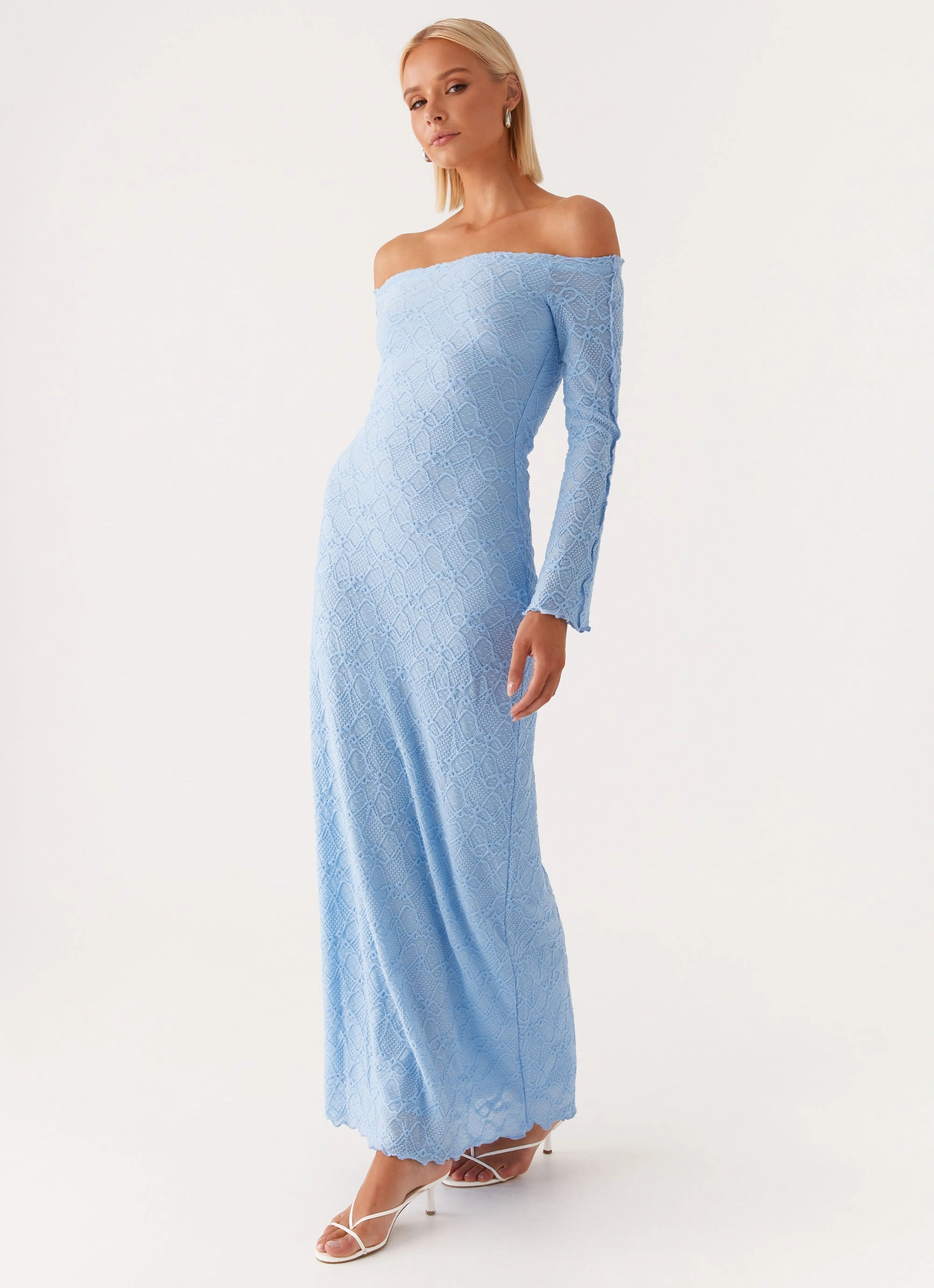 Elouera Maxi Dress - Baby Blue All Fit Layered Style