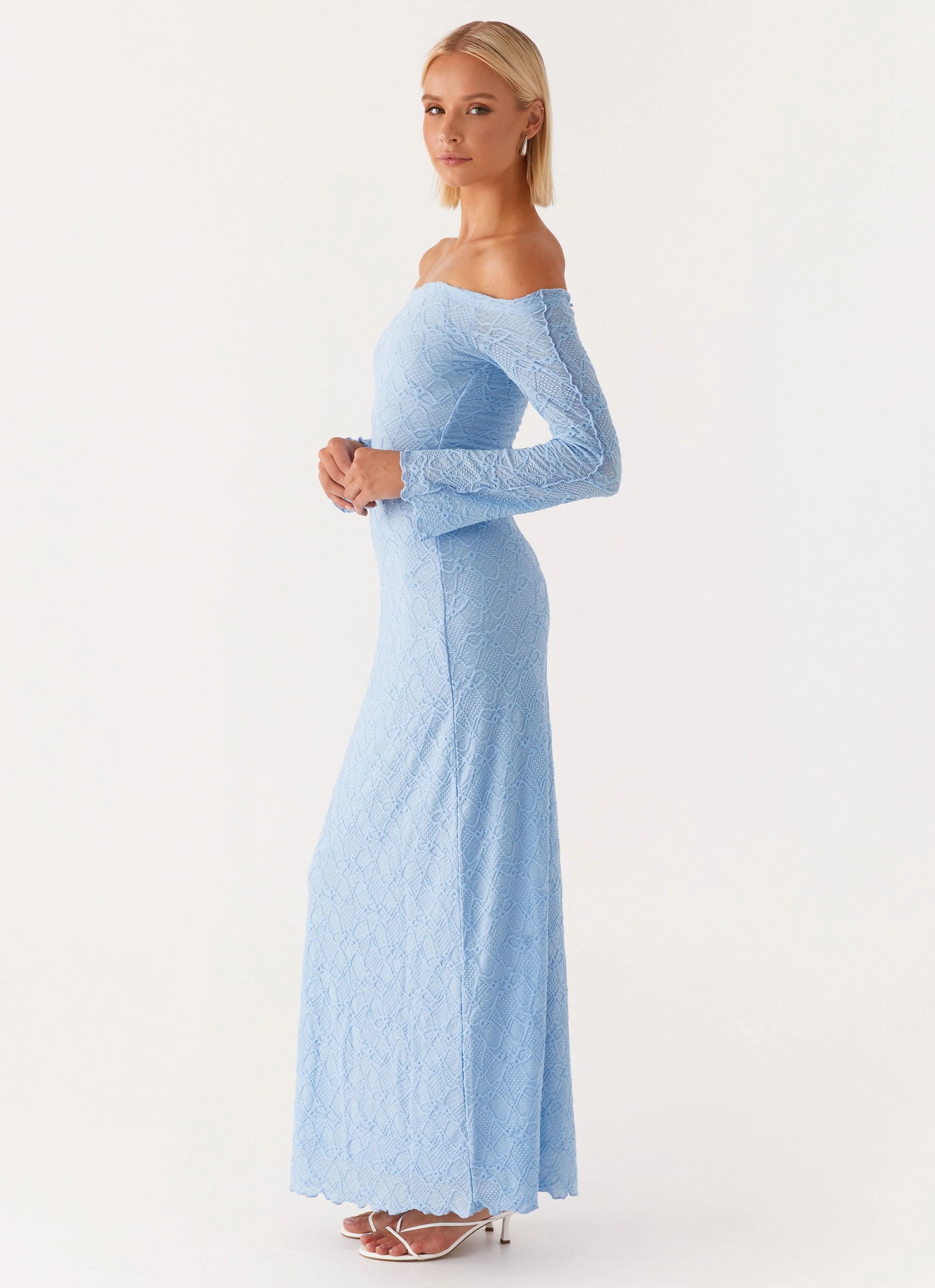 Elouera Maxi Dress - Baby Blue Day-to-evening dress Clean Finish