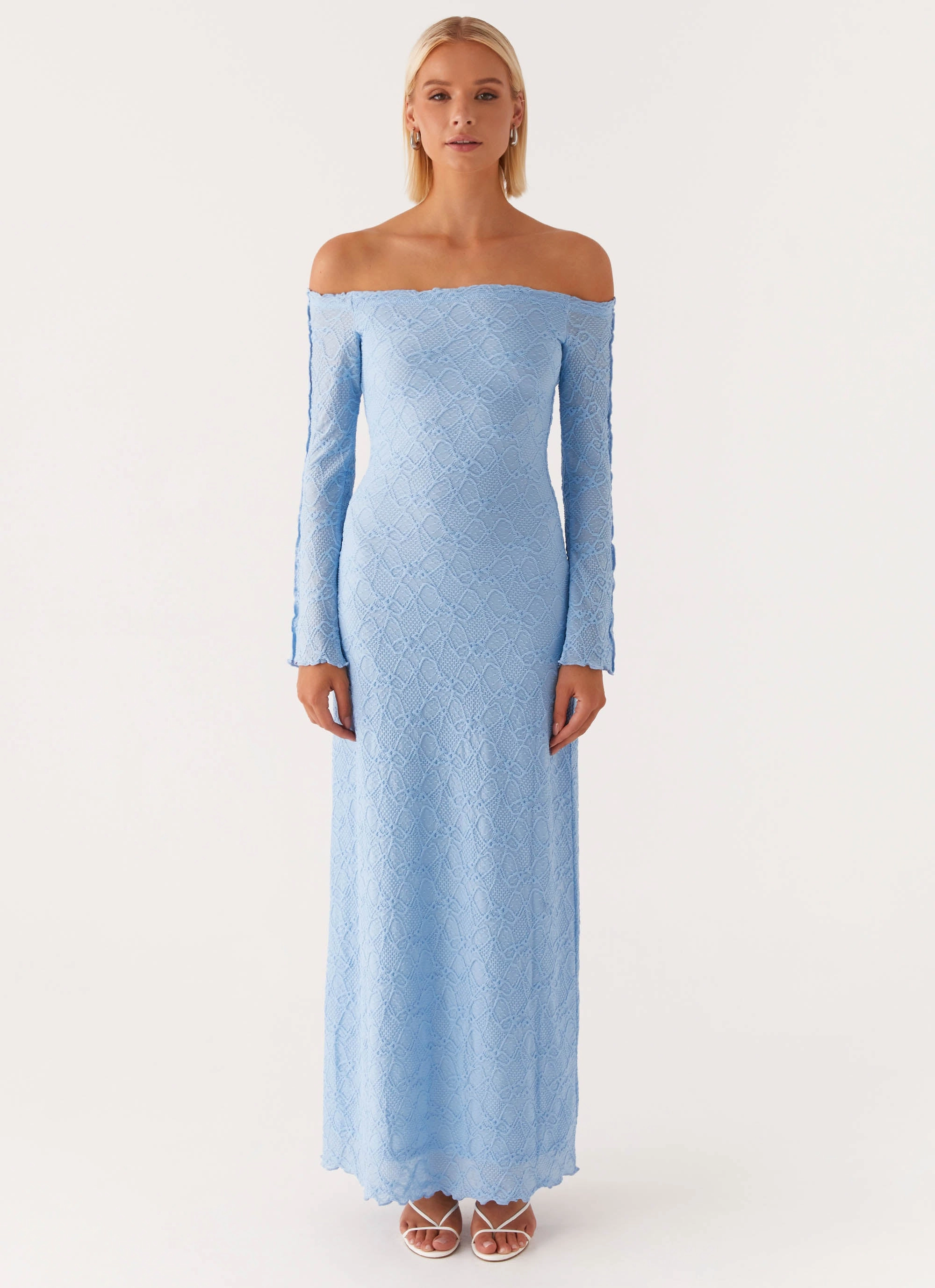 Vibrant Movement Soft Shape Elouera Maxi Dress - Baby Blue