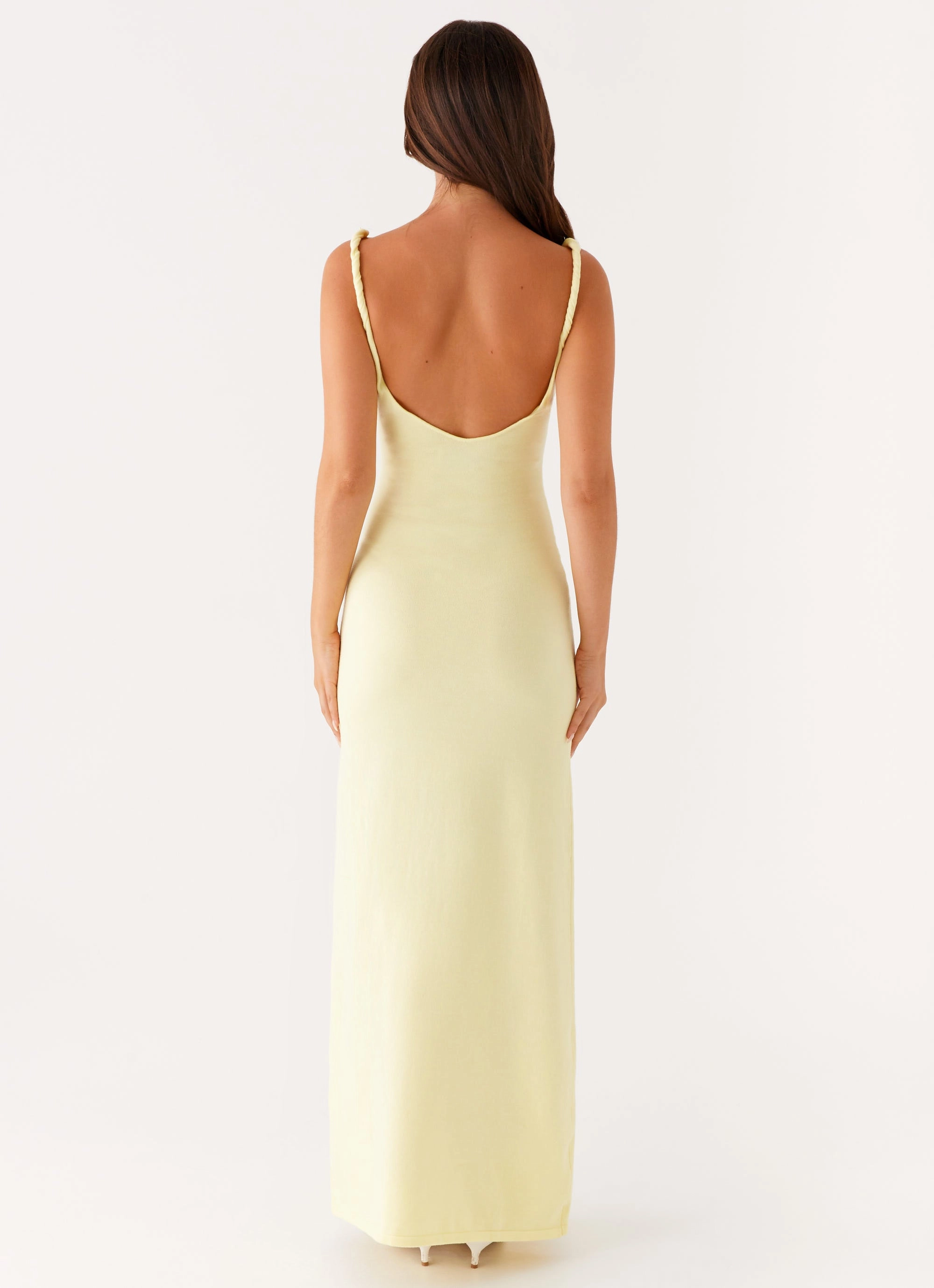 Subtle Elegance Anastasia Maxi Dress - Yellow