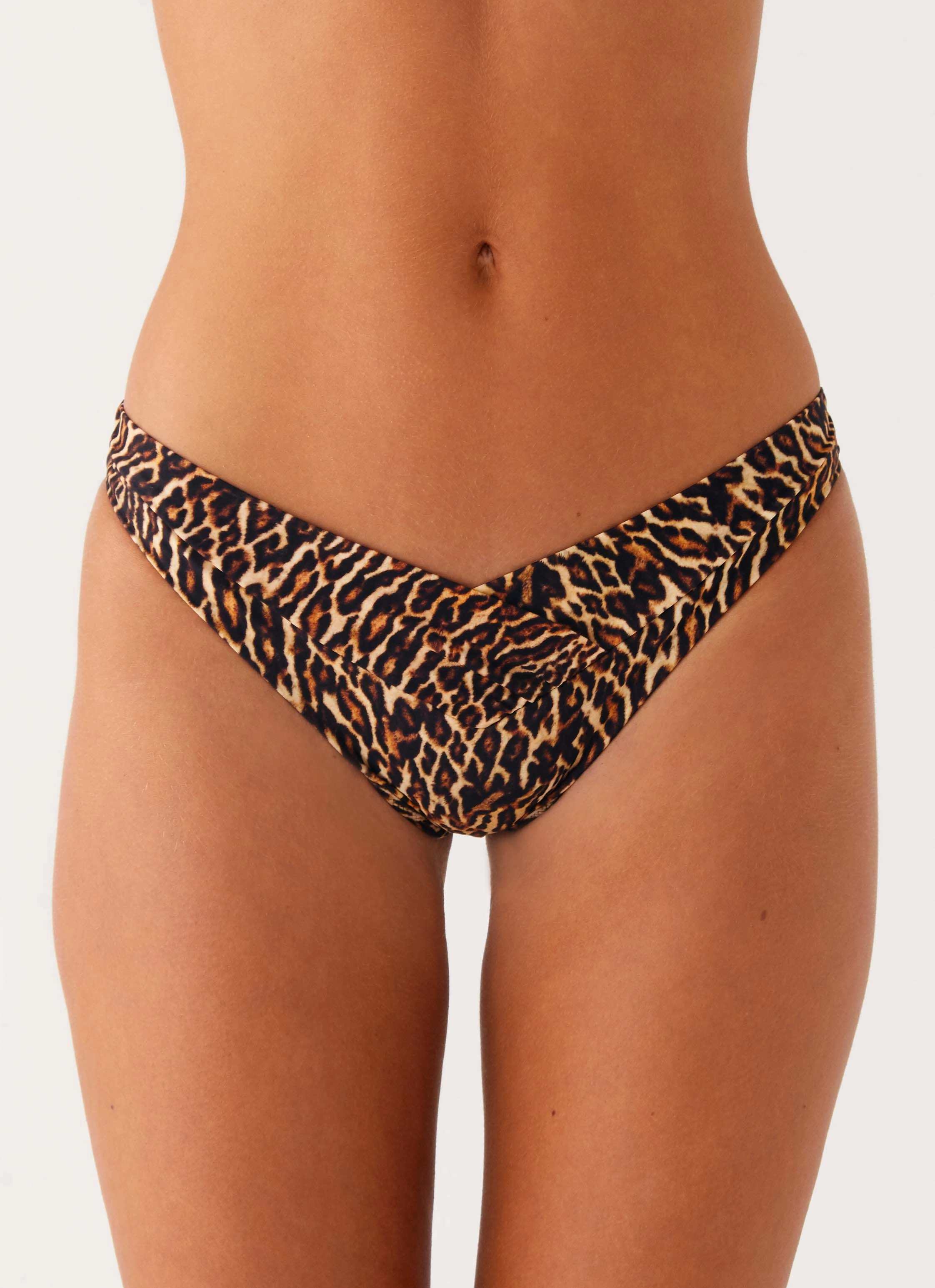 Delta Bikini Bottoms - Cheetah Recyclable Packaging Material