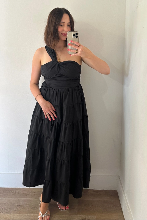 Christy Poplin Maxi Dress Cozy Layers Movement Ready