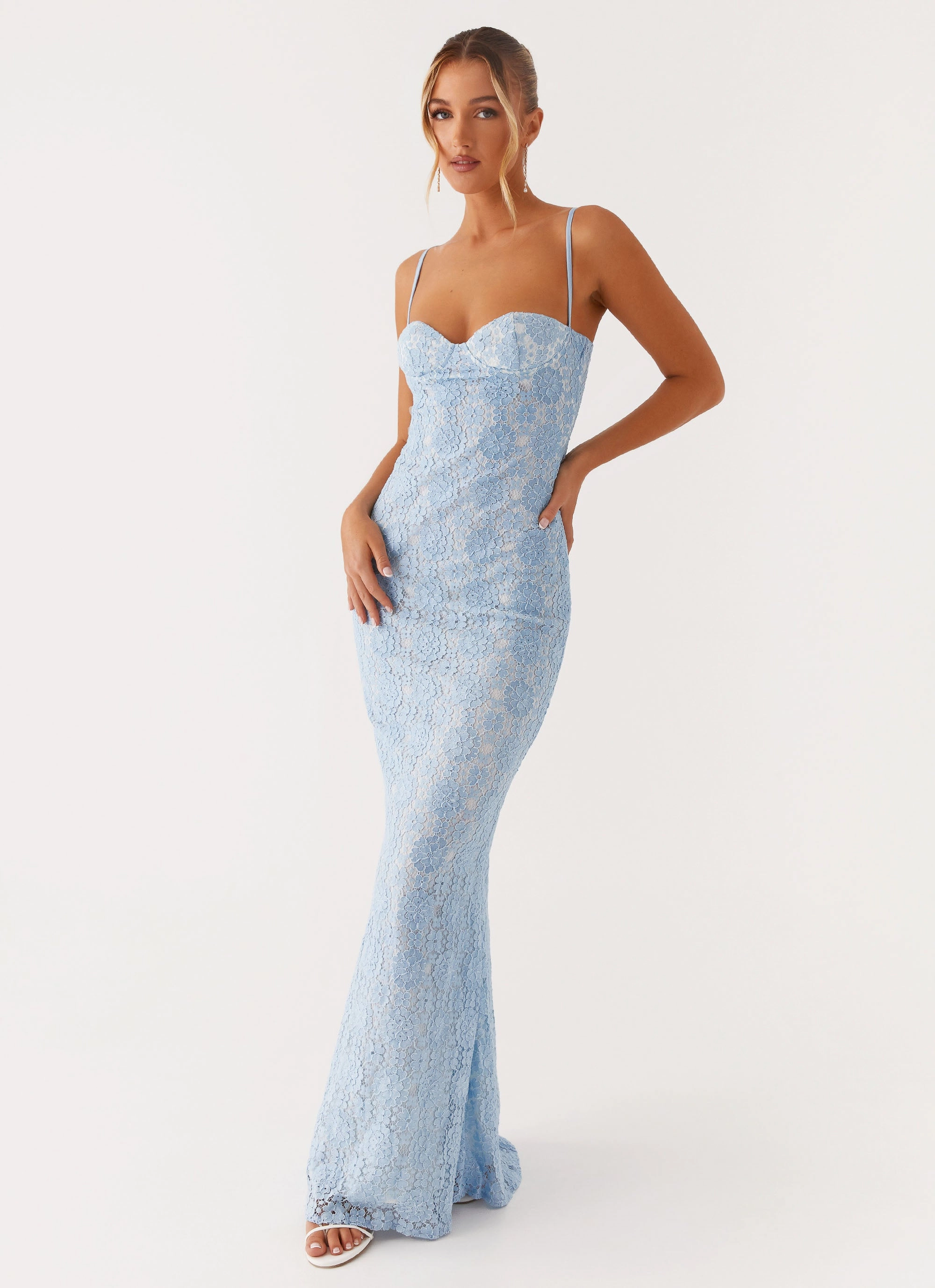 Sonia Maxi Dress - Blue Fast Chic