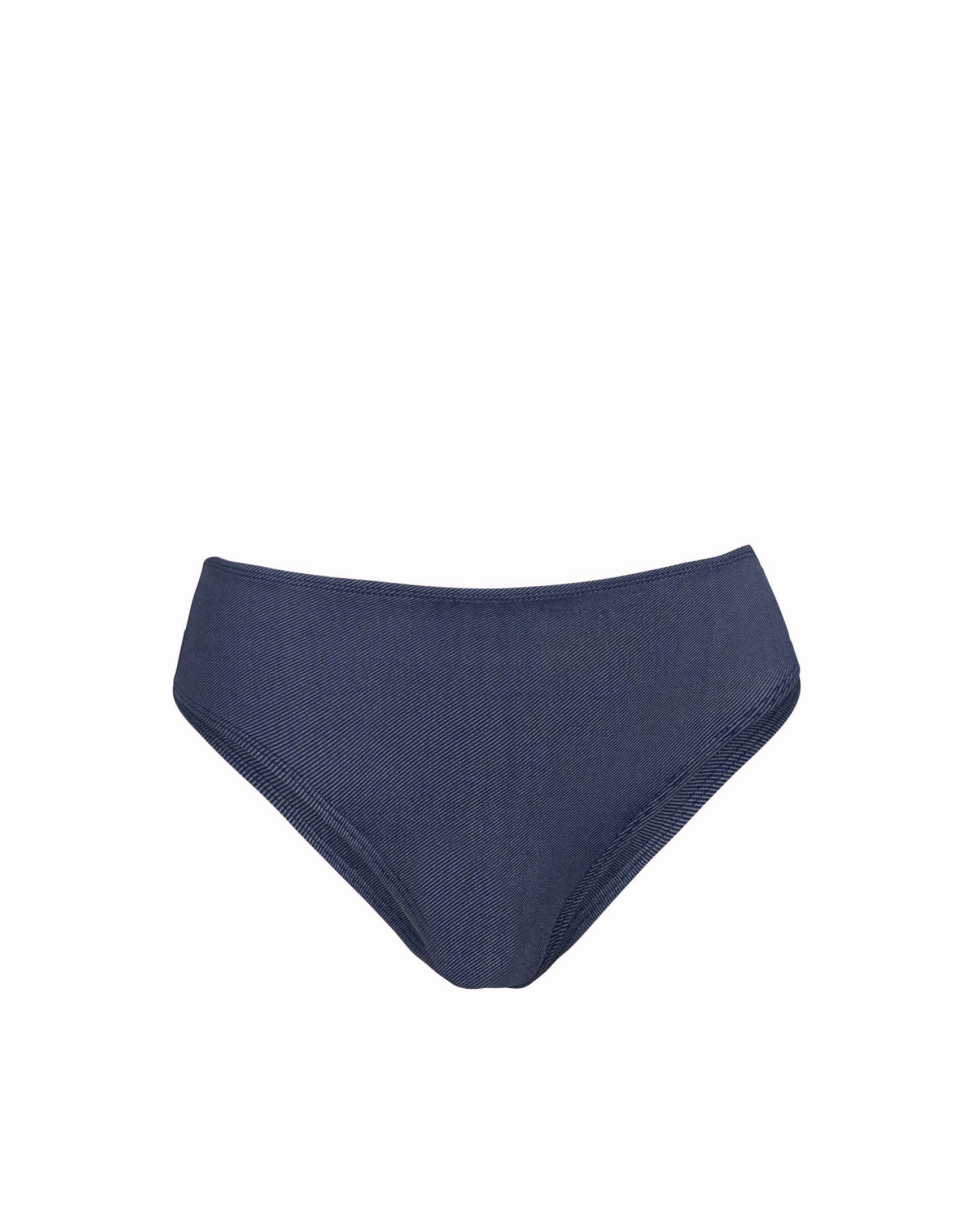 Classic Midrise Bottom In Indigo Twill Swim Adventure Non Absorbent Quick Dry