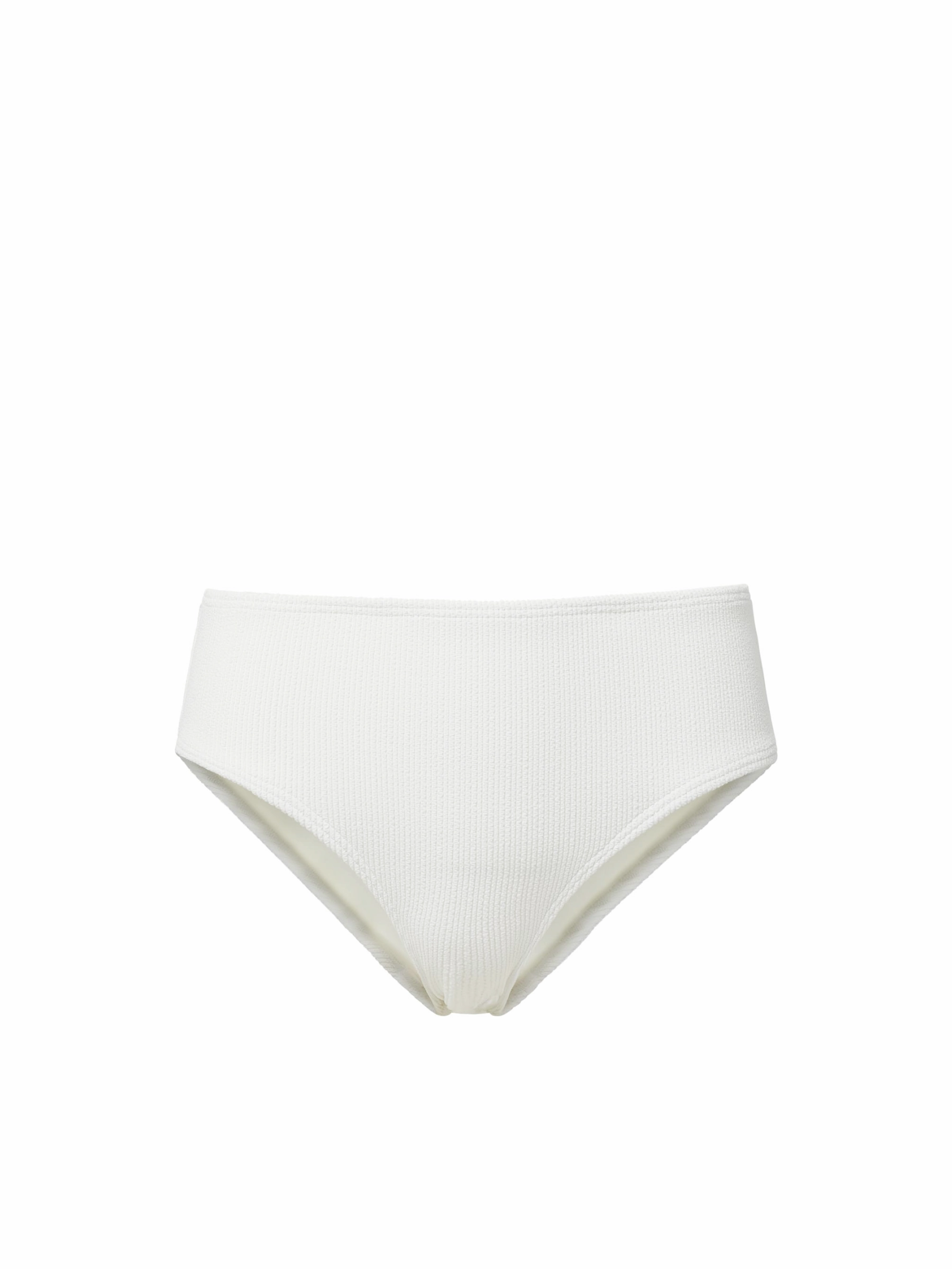 Quick Fasten Buckles Water Sports Wear Classic Midrise Bottom Ivory Texture